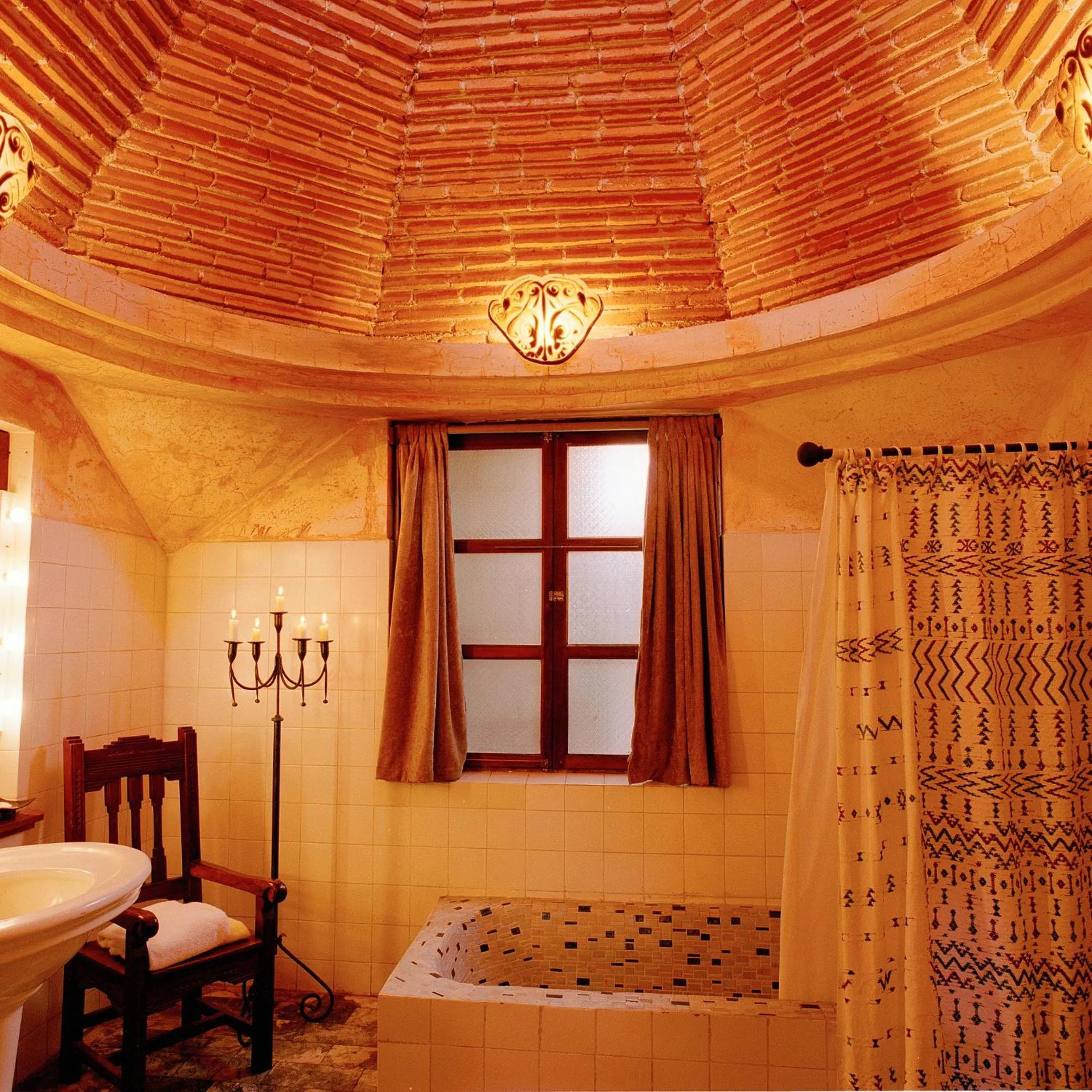 Bathroom, Bed in Meson Panza Verde