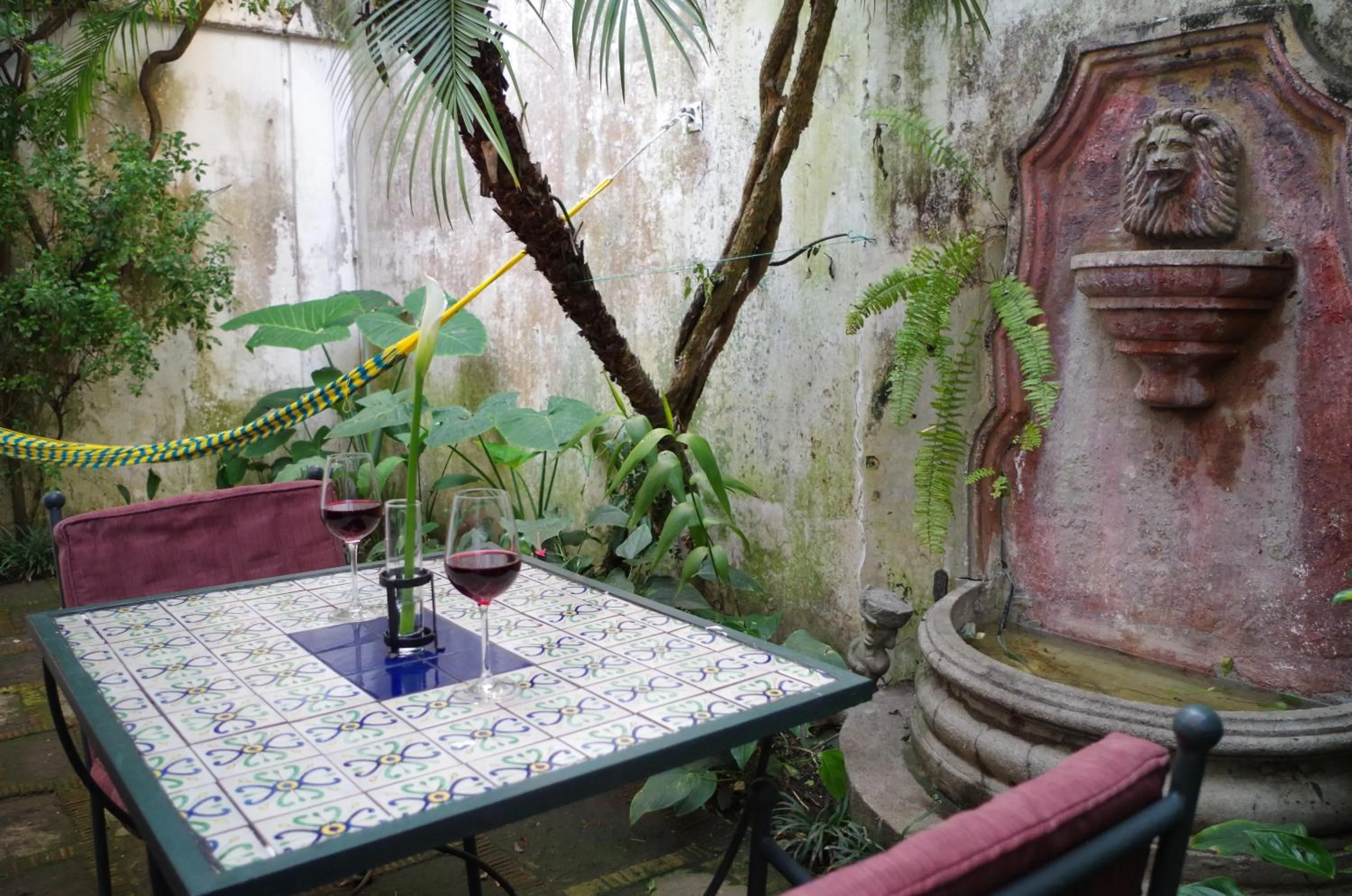 Alcoholic drinks in Meson Panza Verde