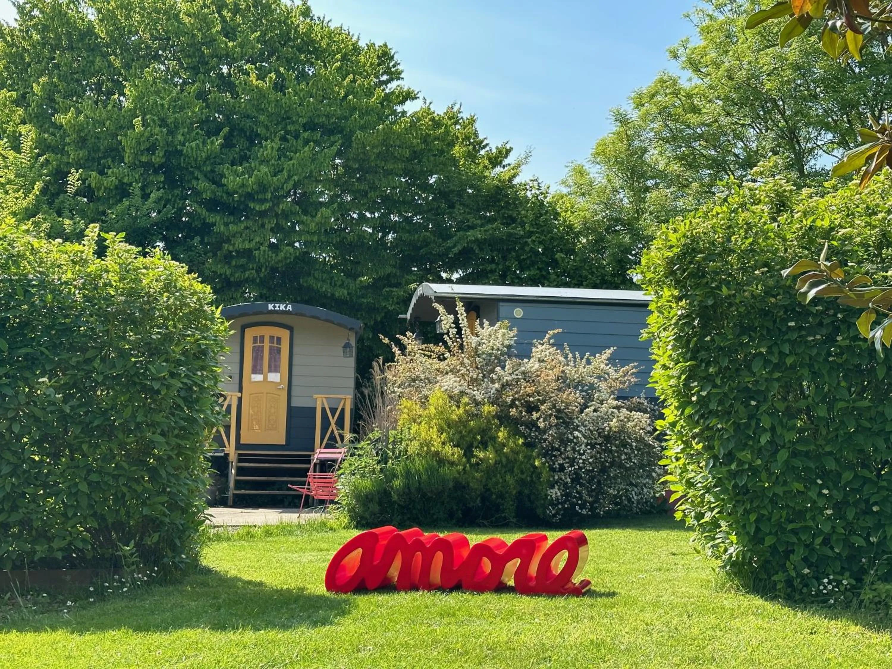 Garden in Au Presbytère de Saigneville