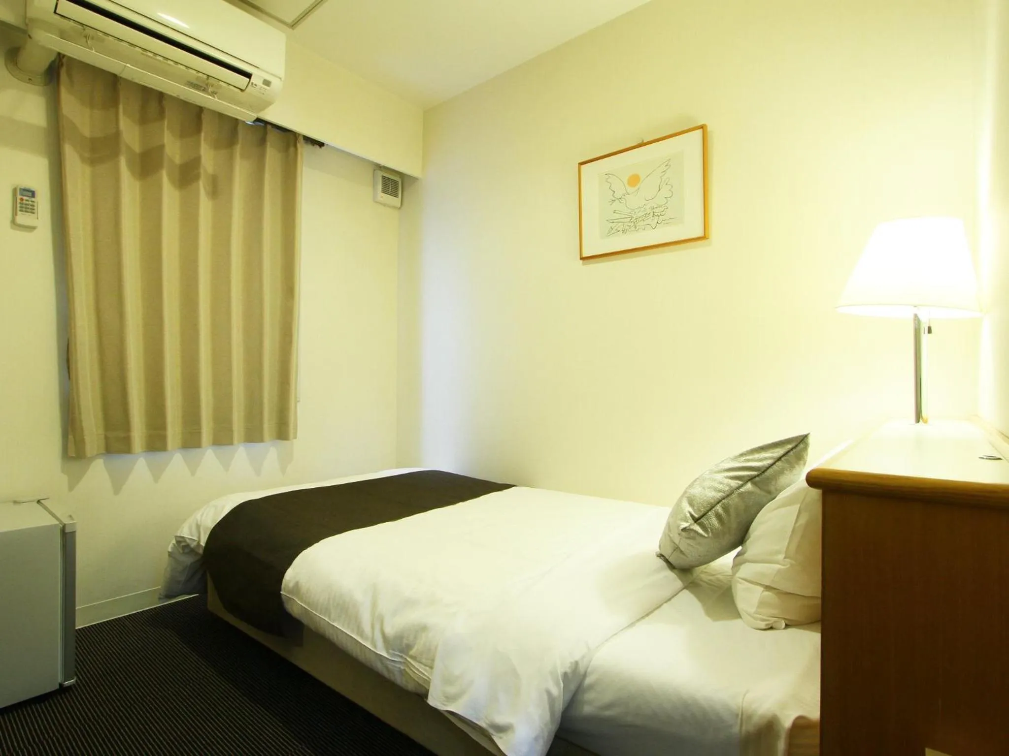 Bed in Hotel AreaOne Fukuyama