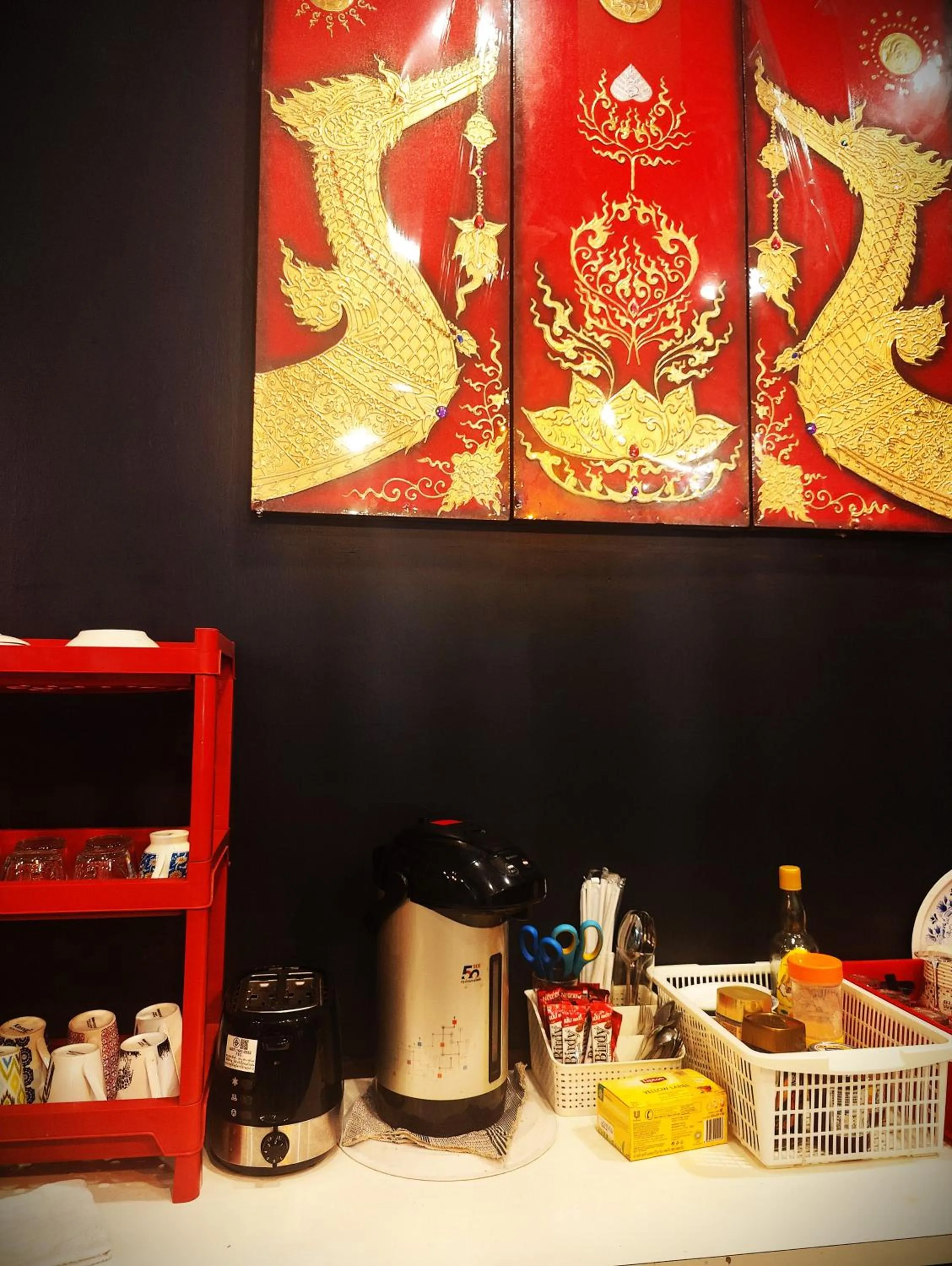 Lounge or bar in Panda House Chiang Mai