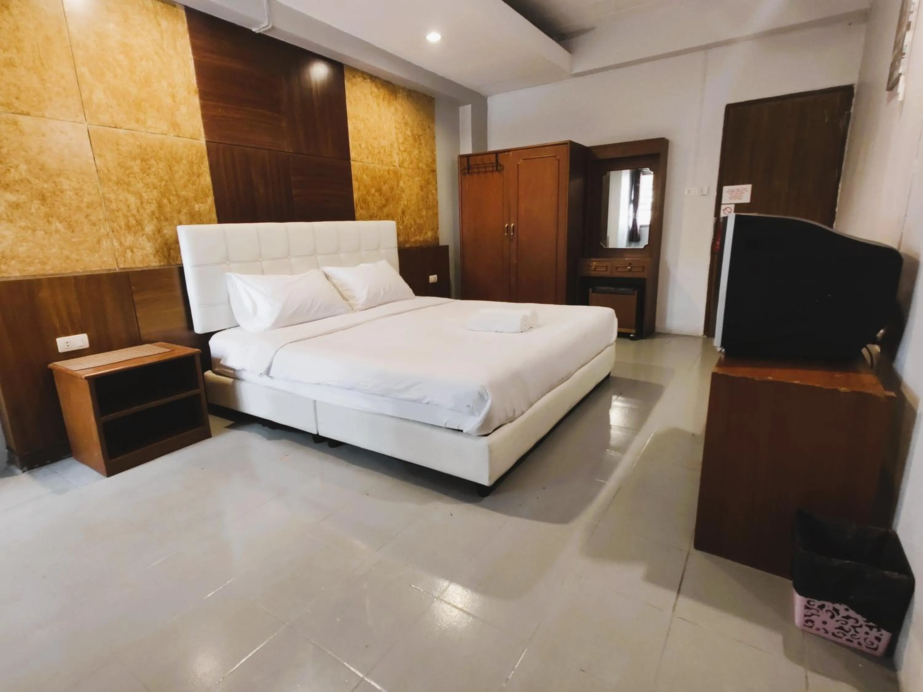 Bed in Panda House Chiang Mai