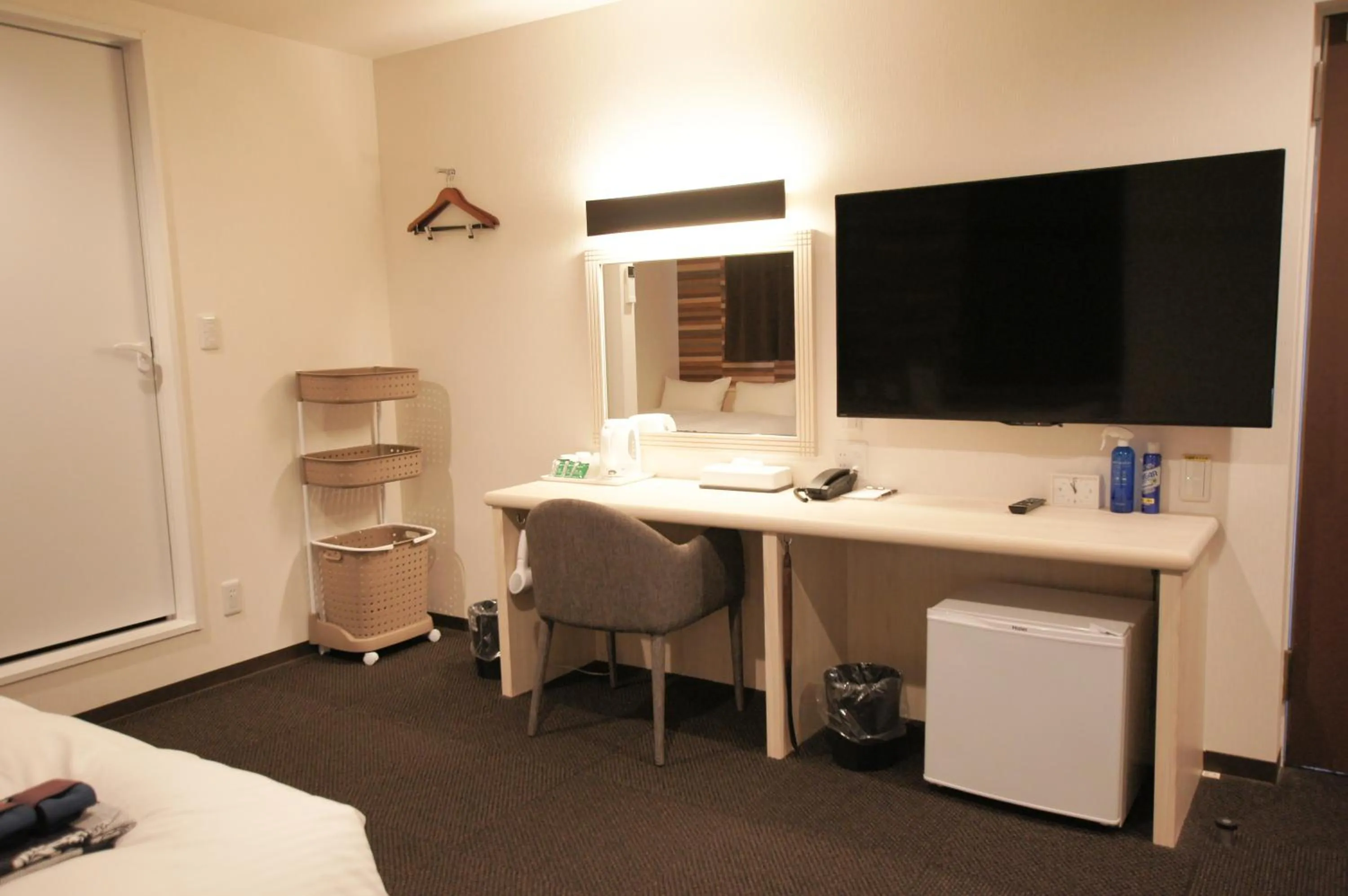 Bed in Miyazaki Daiichi Hotel