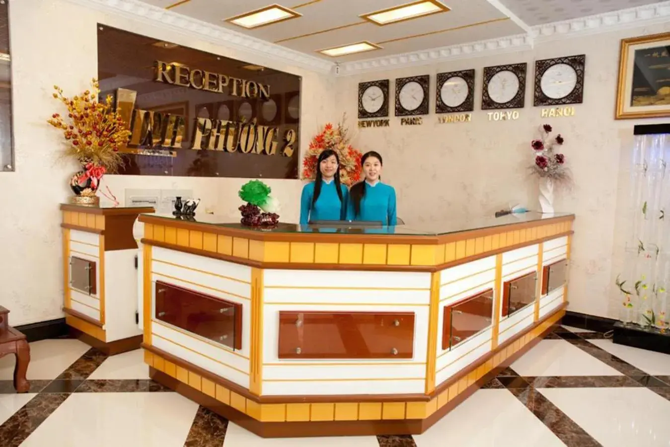 Lobby or reception in Linh Phuong 2 Hotel Lobby or reception in Linh Phuong 2 Hotel