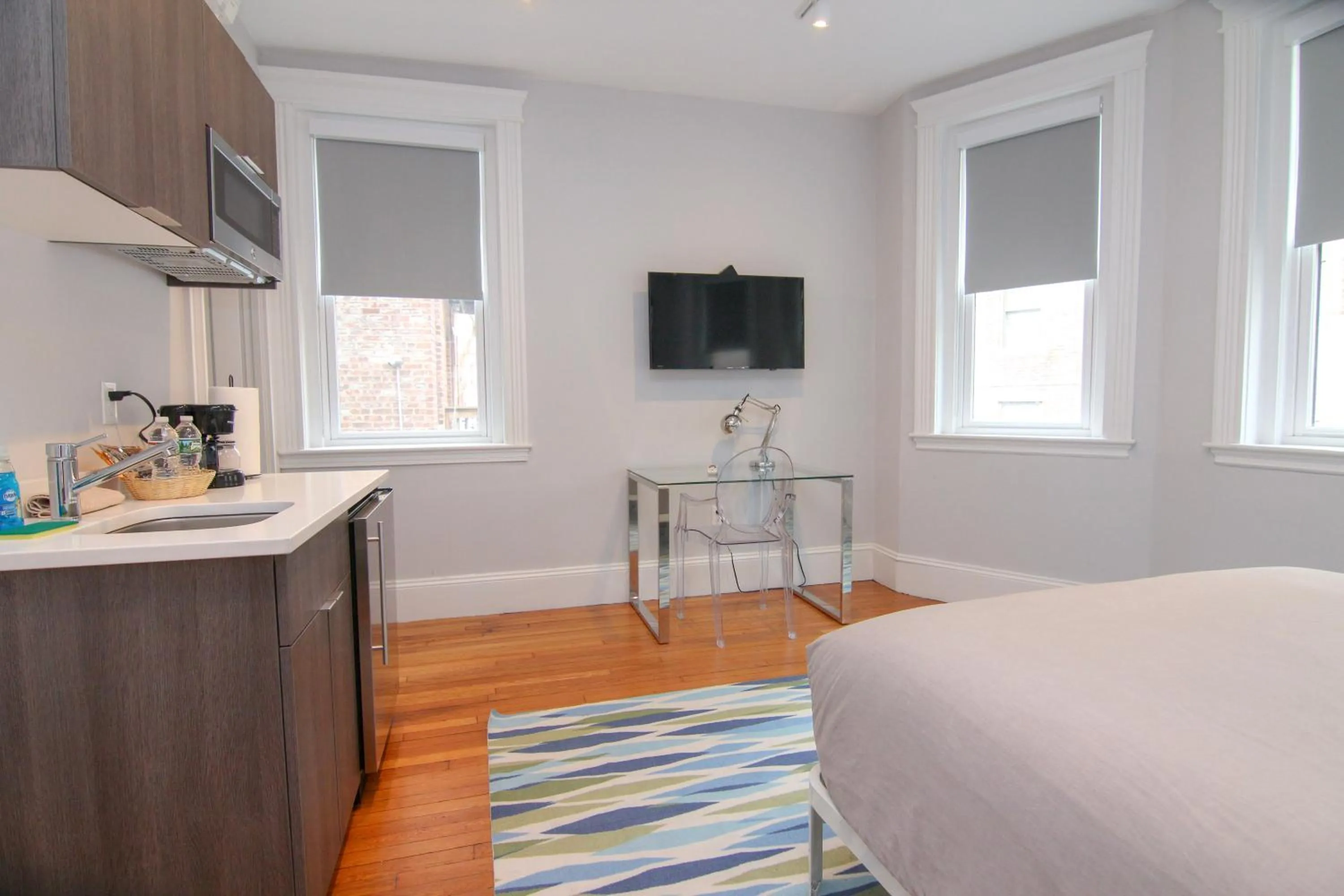 Bed in A Stylish Stay w/ a Queen Bed, Heated Floors.. #23