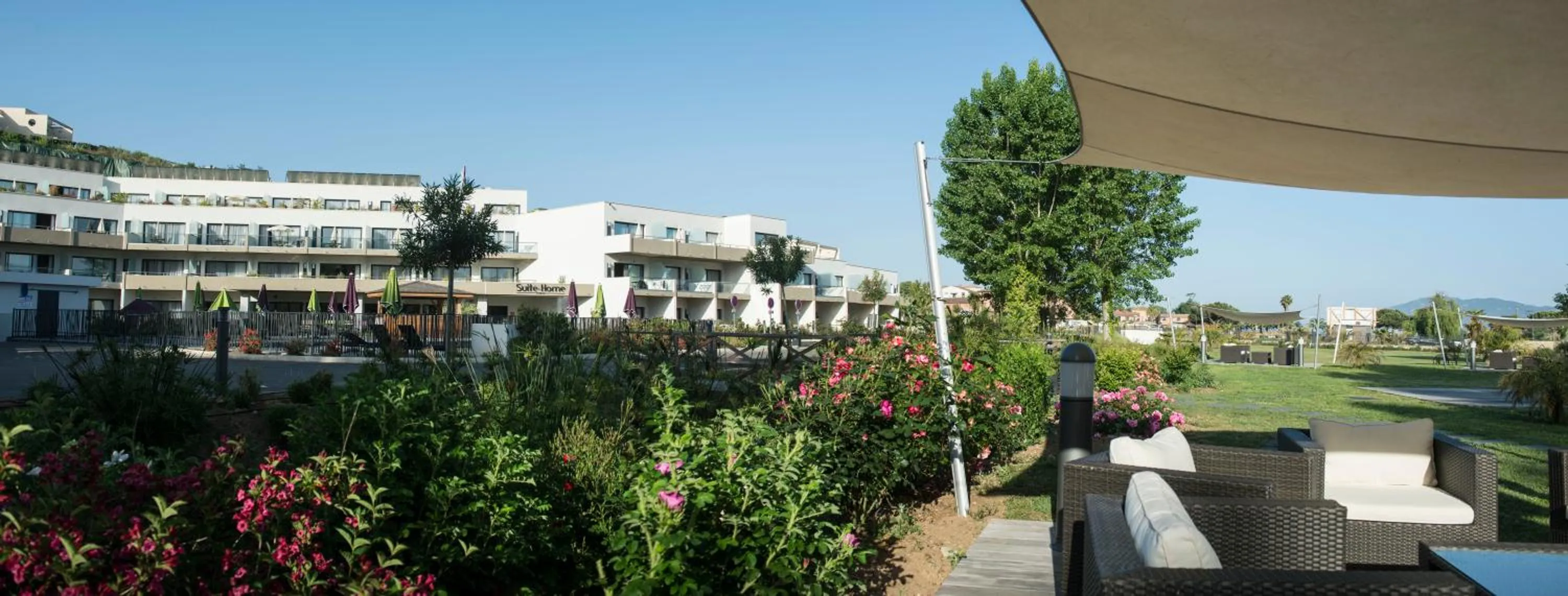 Garden in Suite Home Porticcio