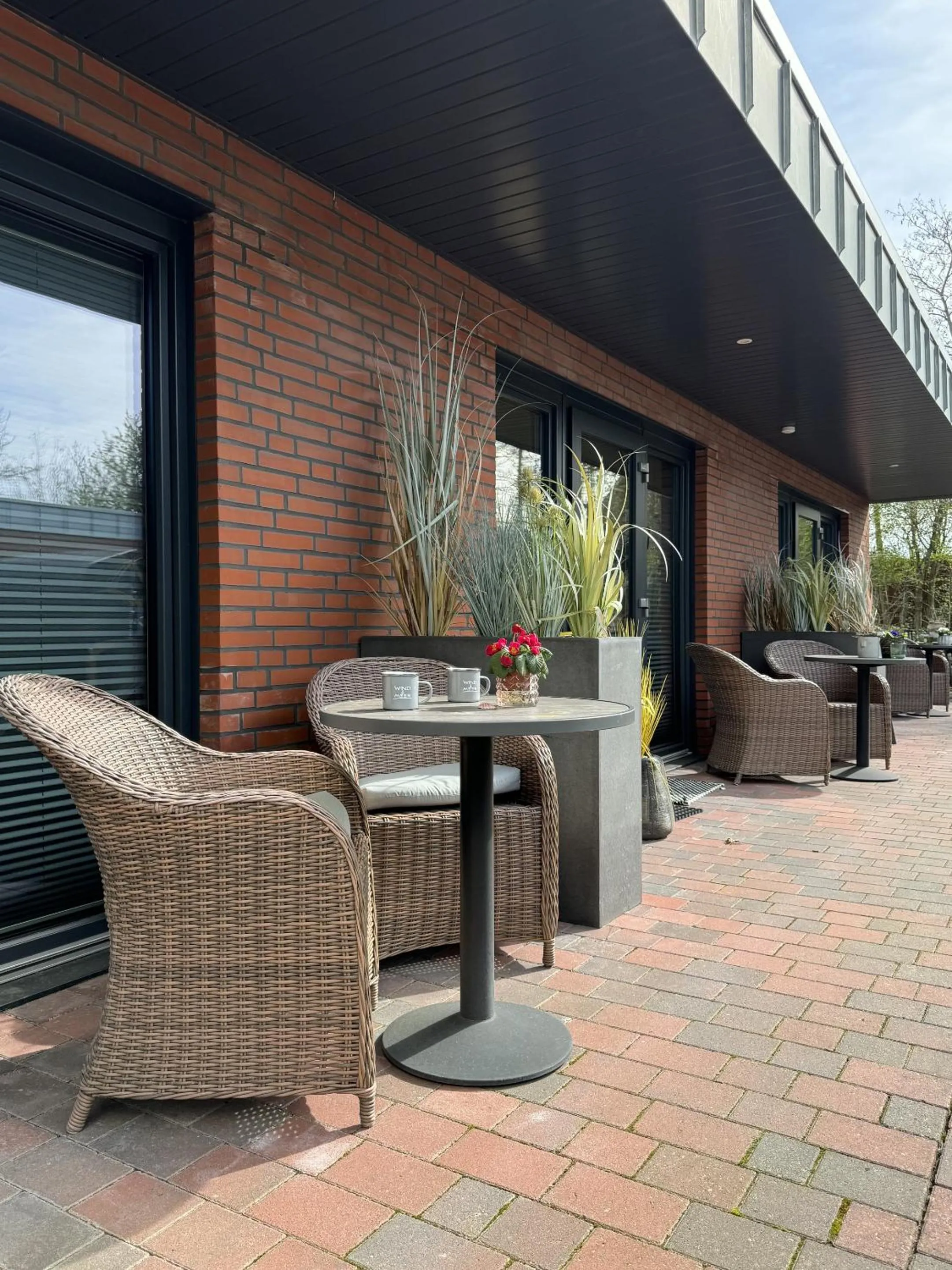 Property building in Gästehaus Wind und Meer