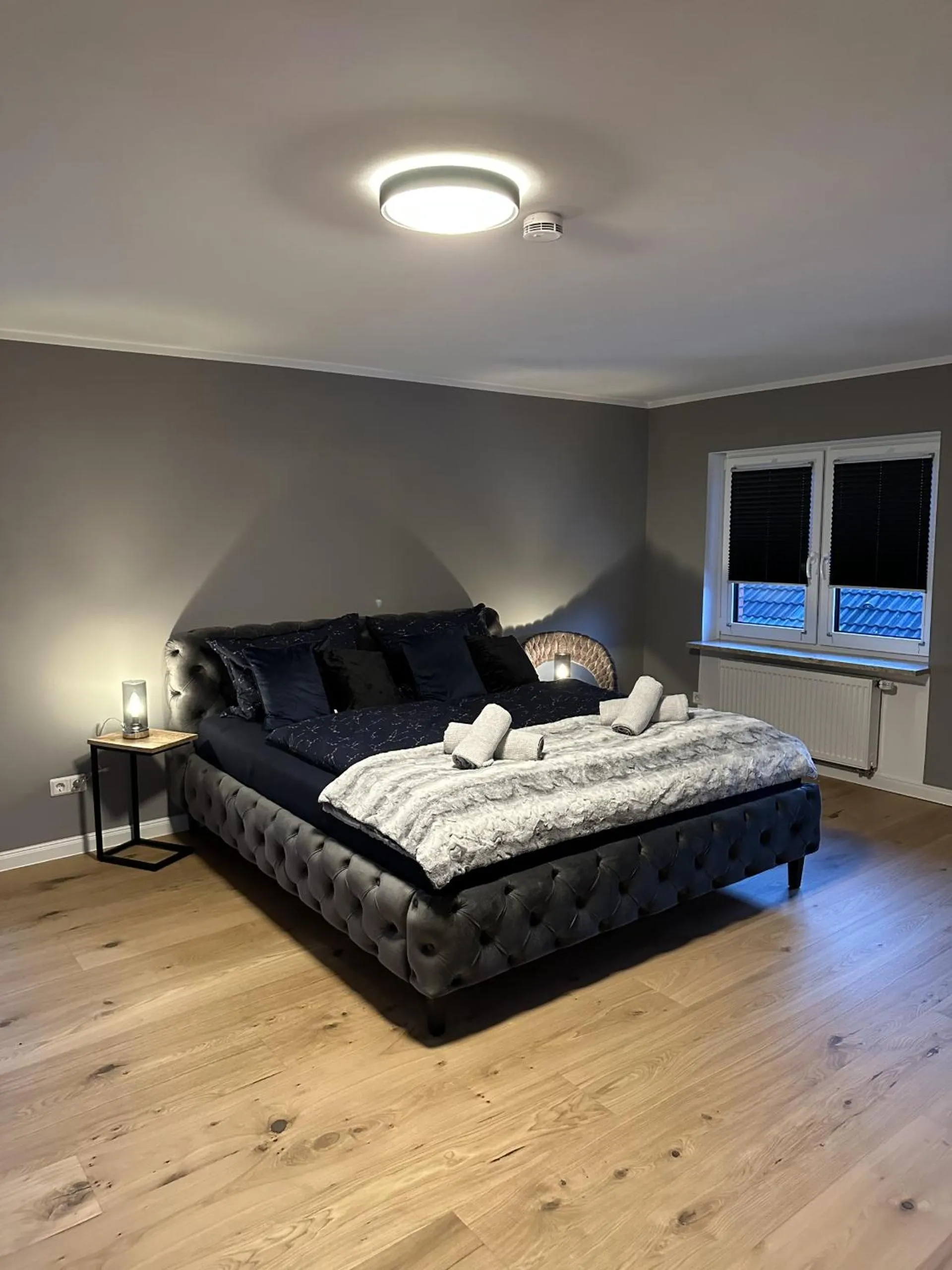 Bedroom, Bed in Gästehaus Wind und Meer