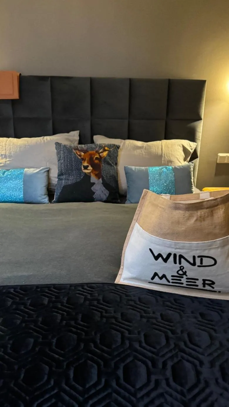 Bedroom, Bed in Gästehaus Wind und Meer