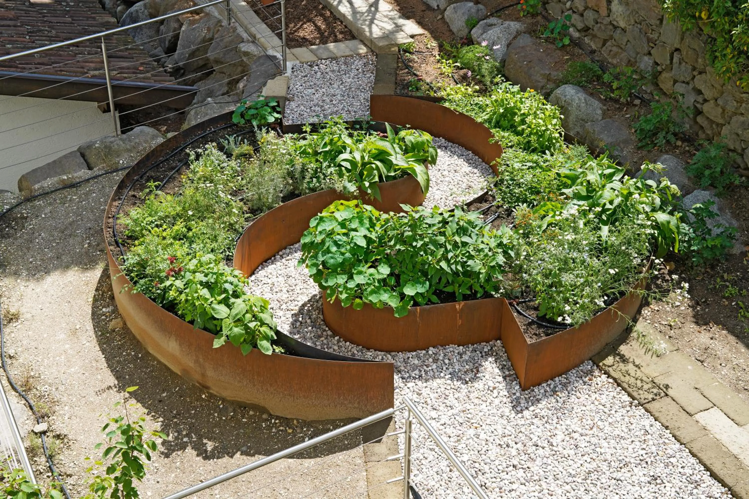 Garden in Hotel Sonnenhof