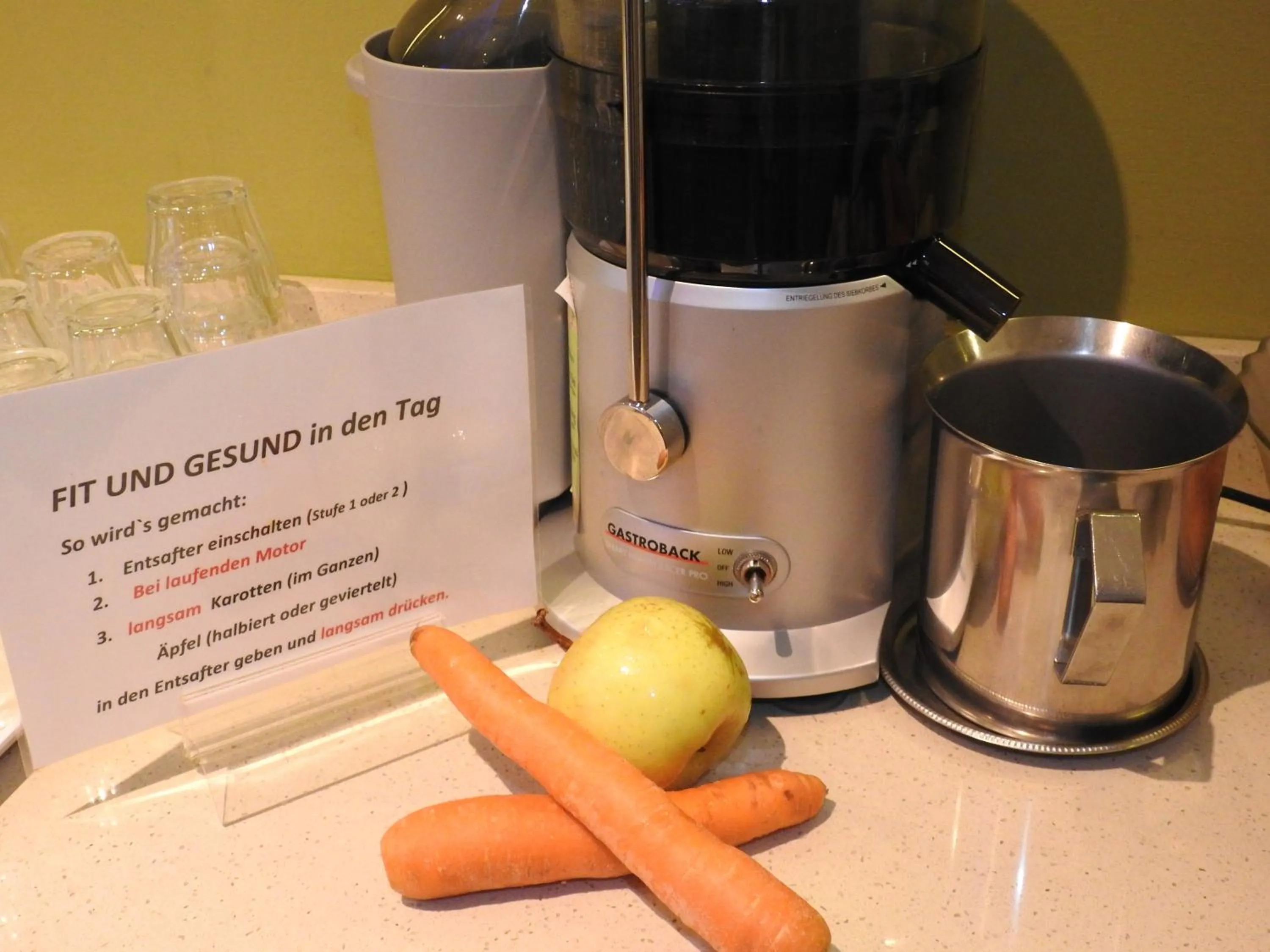 Buffet breakfast in Hotel Sonnenhof