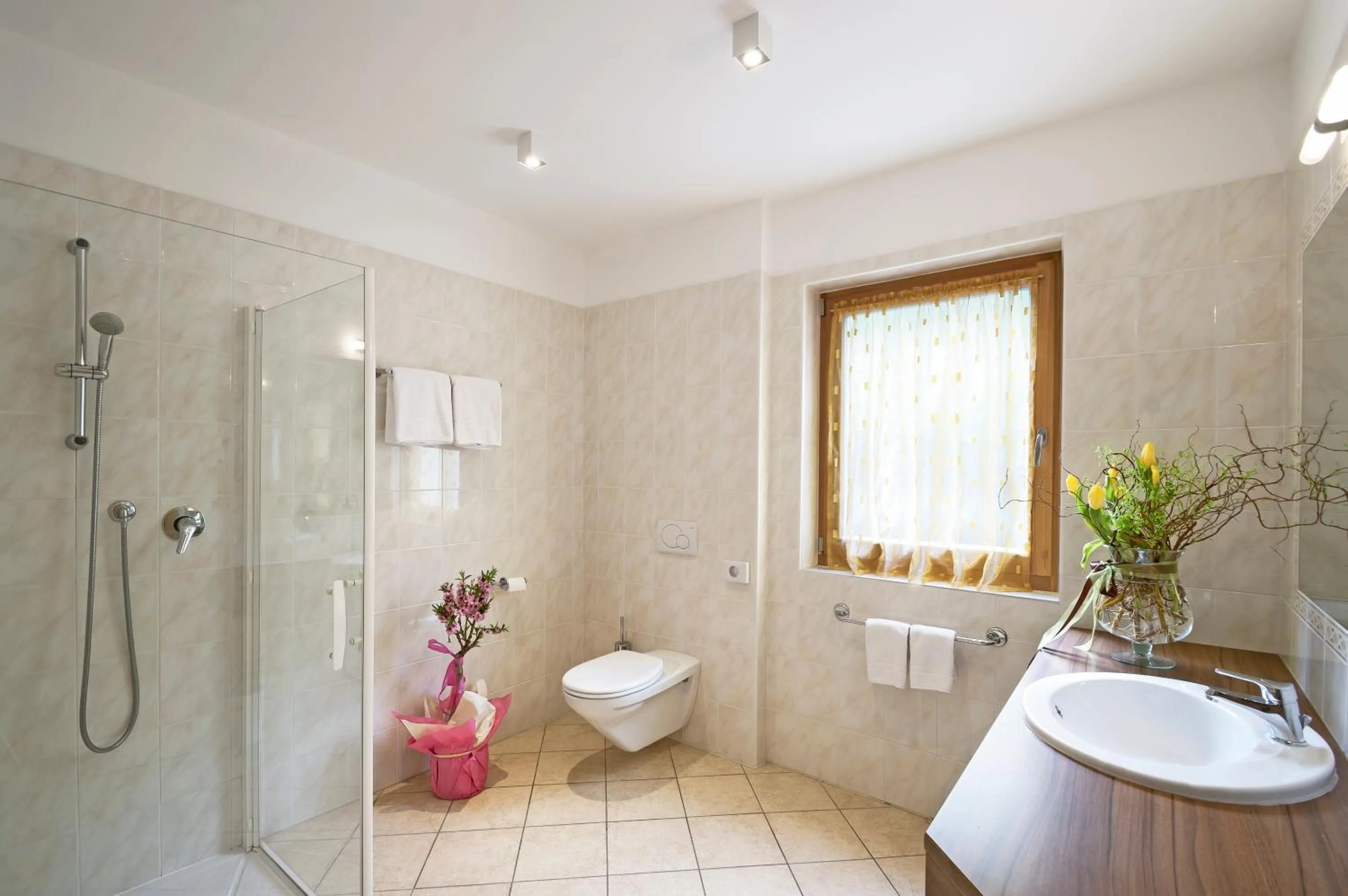 Bathroom in Hotel Sonnenhof