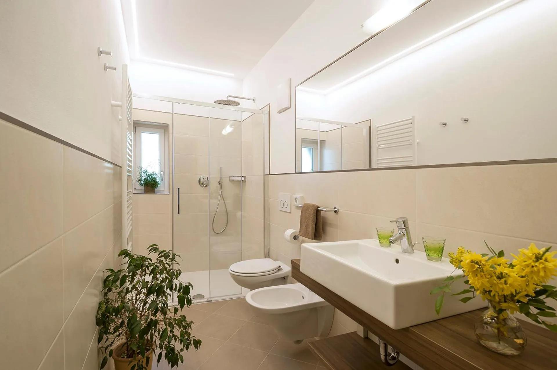 Bathroom in Hotel Sonnenhof