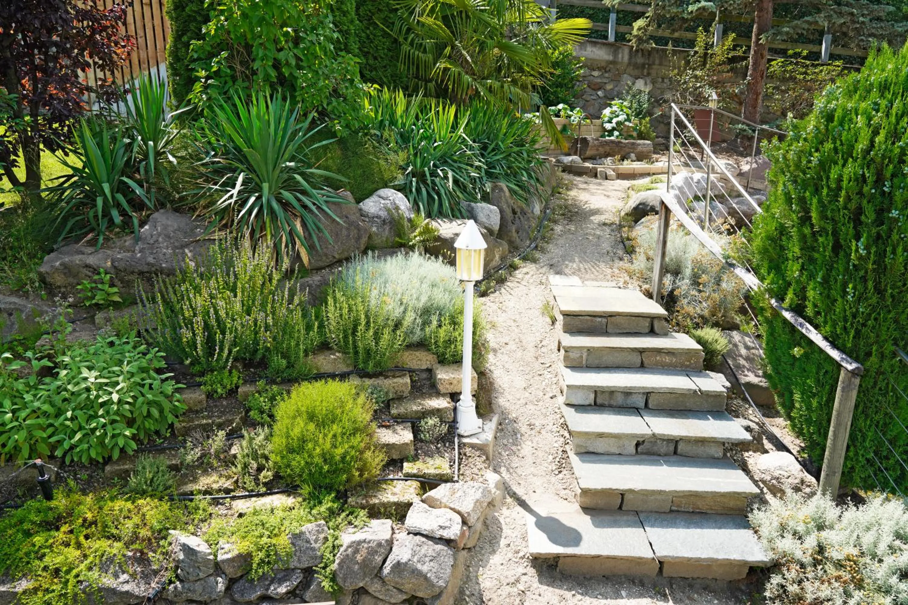 Garden in Hotel Sonnenhof