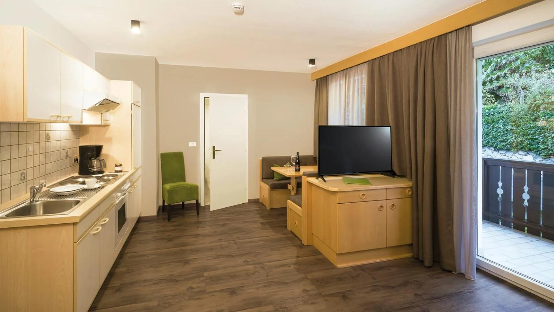 Kitchen or kitchenette in Hotel Sonnenhof