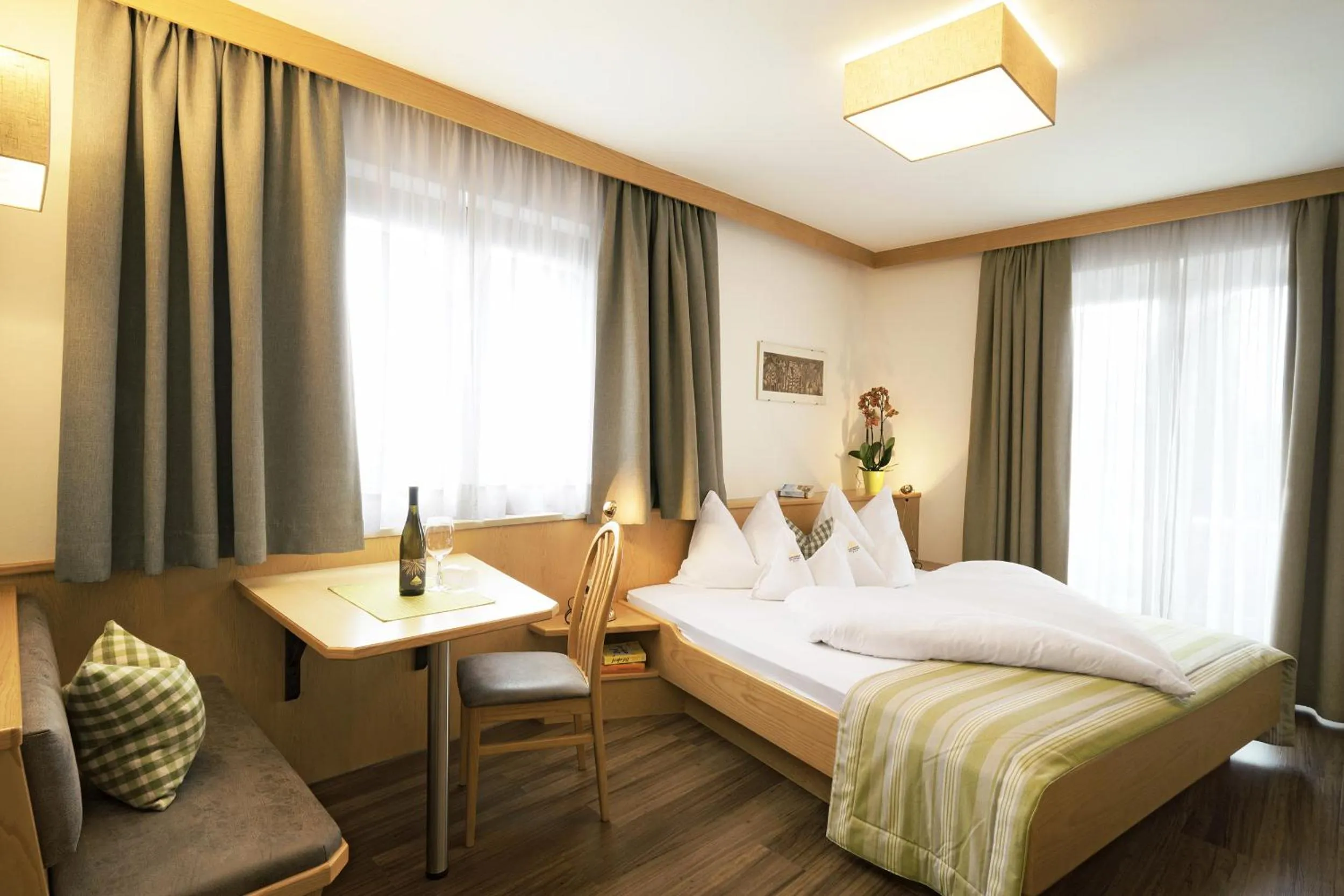 Photo of the whole room, Bed in Hotel Sonnenhof