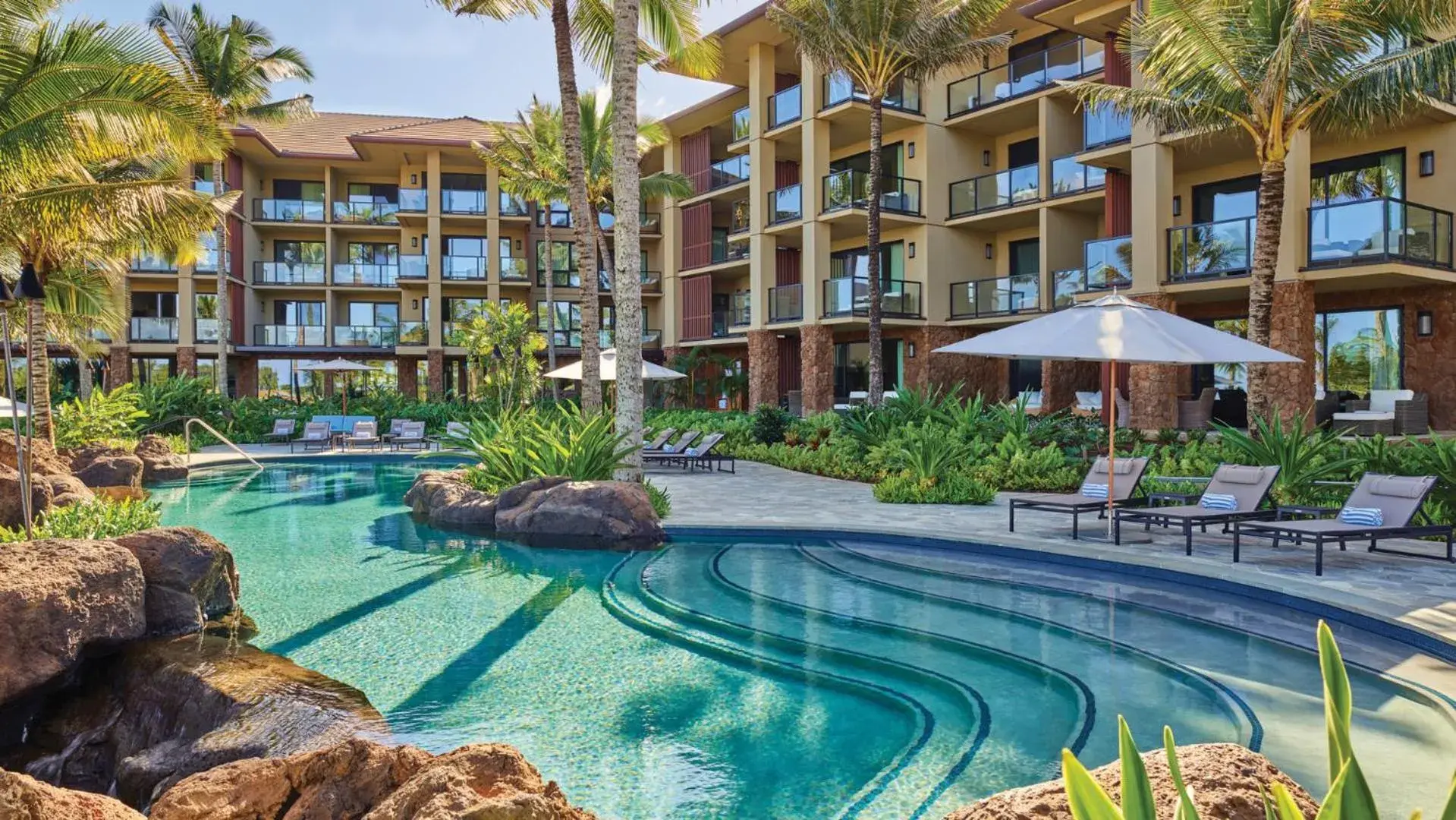 Garden view, Swimming Pool in Timbers Kauai Ocean Club & Residences