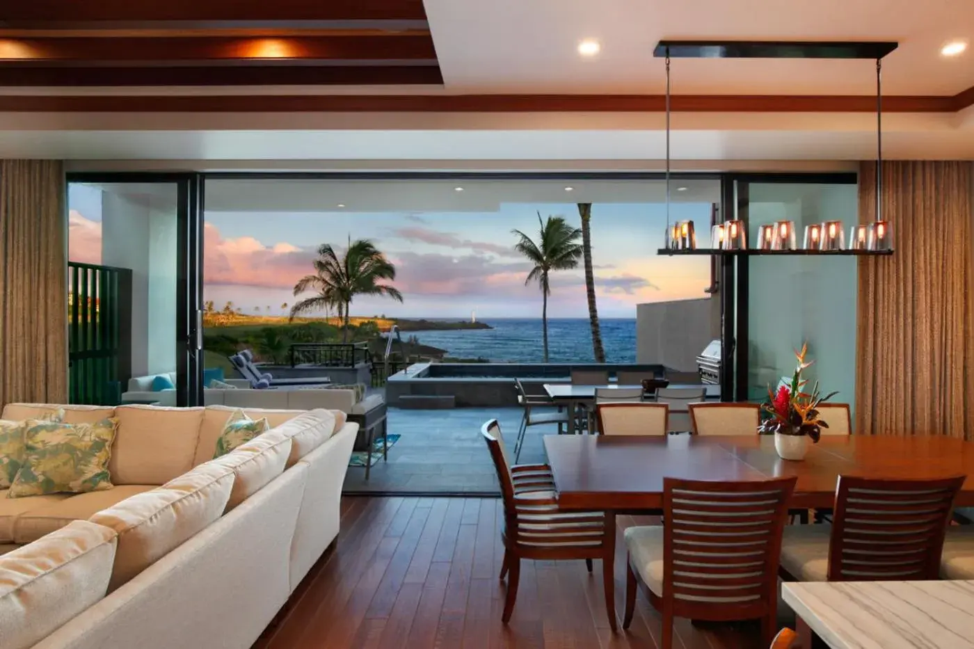 Living room in Timbers Kauai Ocean Club & Residences
