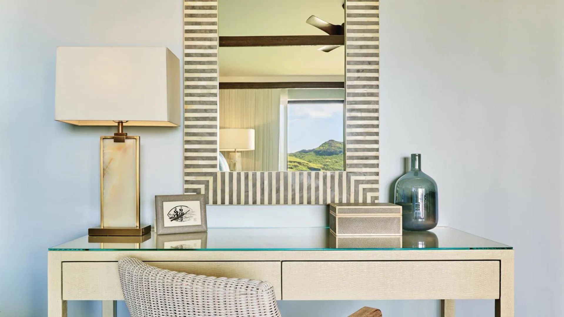 Decorative detail in Timbers Kauai Ocean Club & Residences