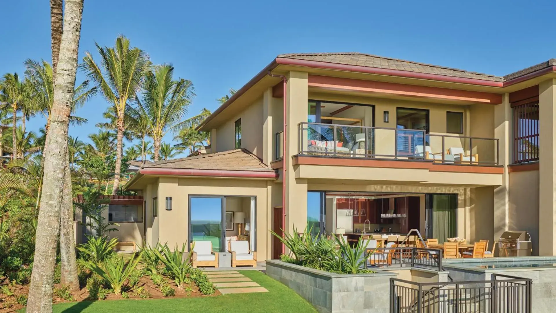 Patio, Property Building in Timbers Kauai Ocean Club & Residences