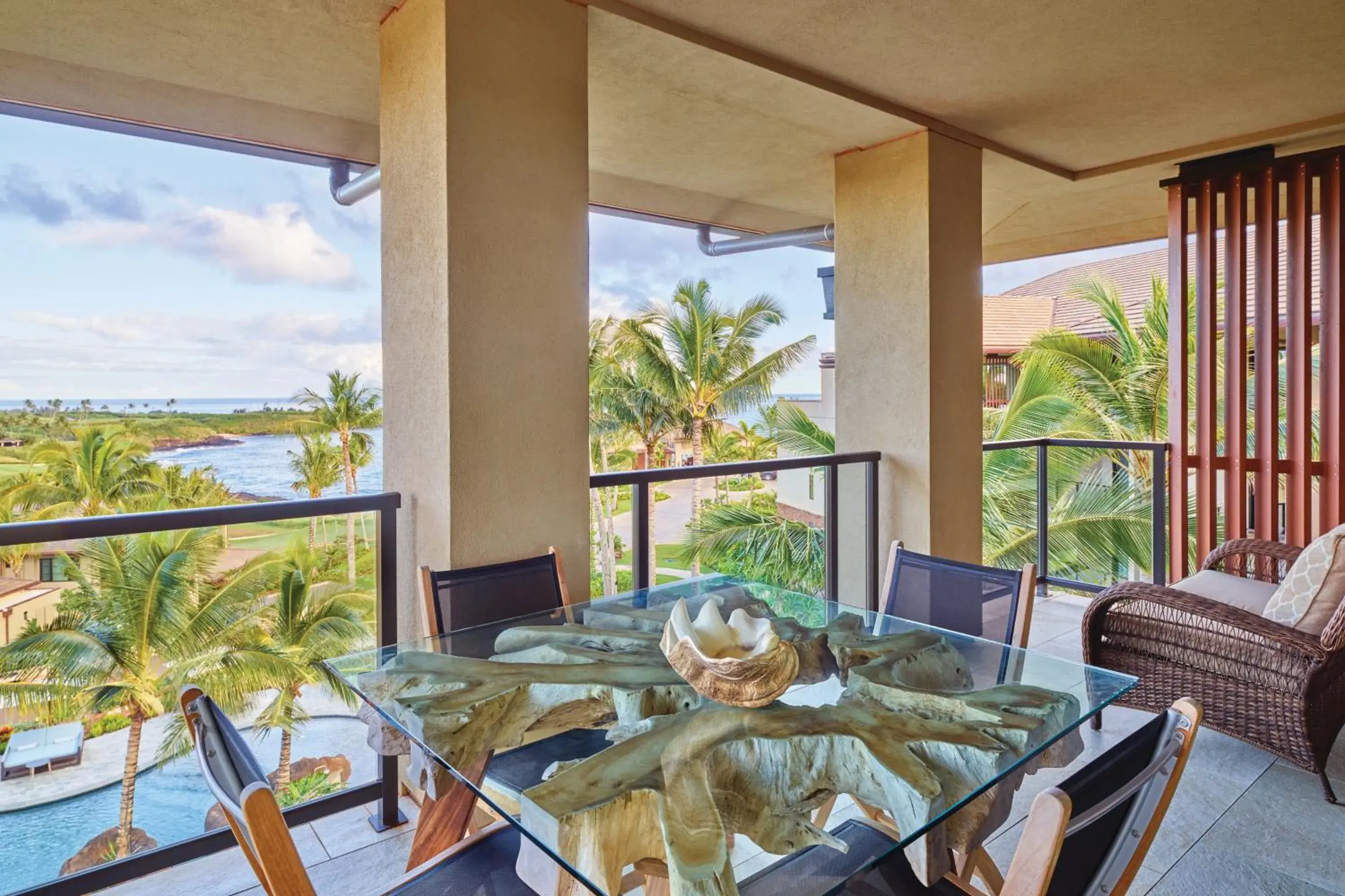 Balcony/Terrace in Timbers Kauai Ocean Club & Residences