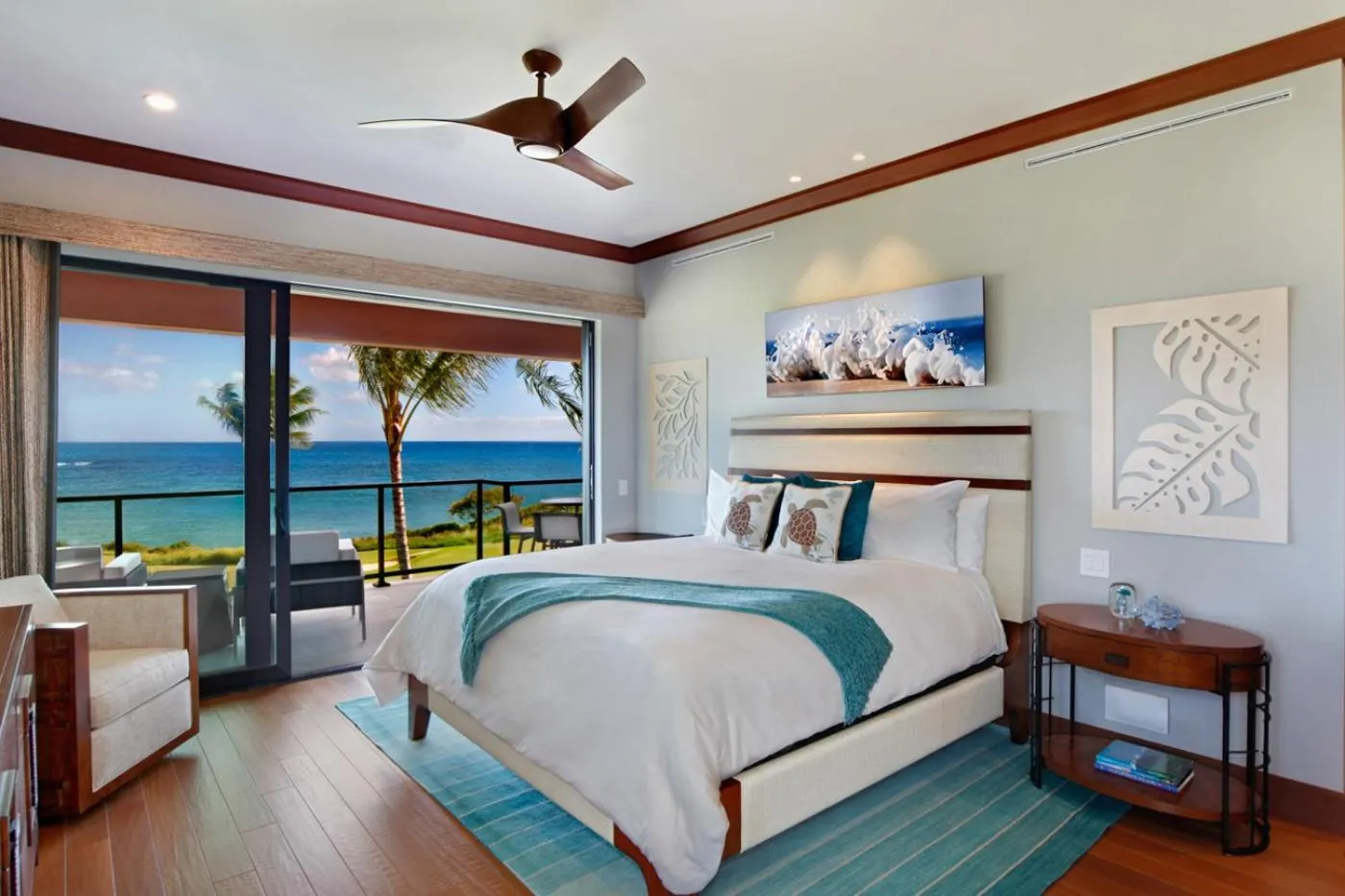 Bedroom, Bed in Timbers Kauai Ocean Club & Residences