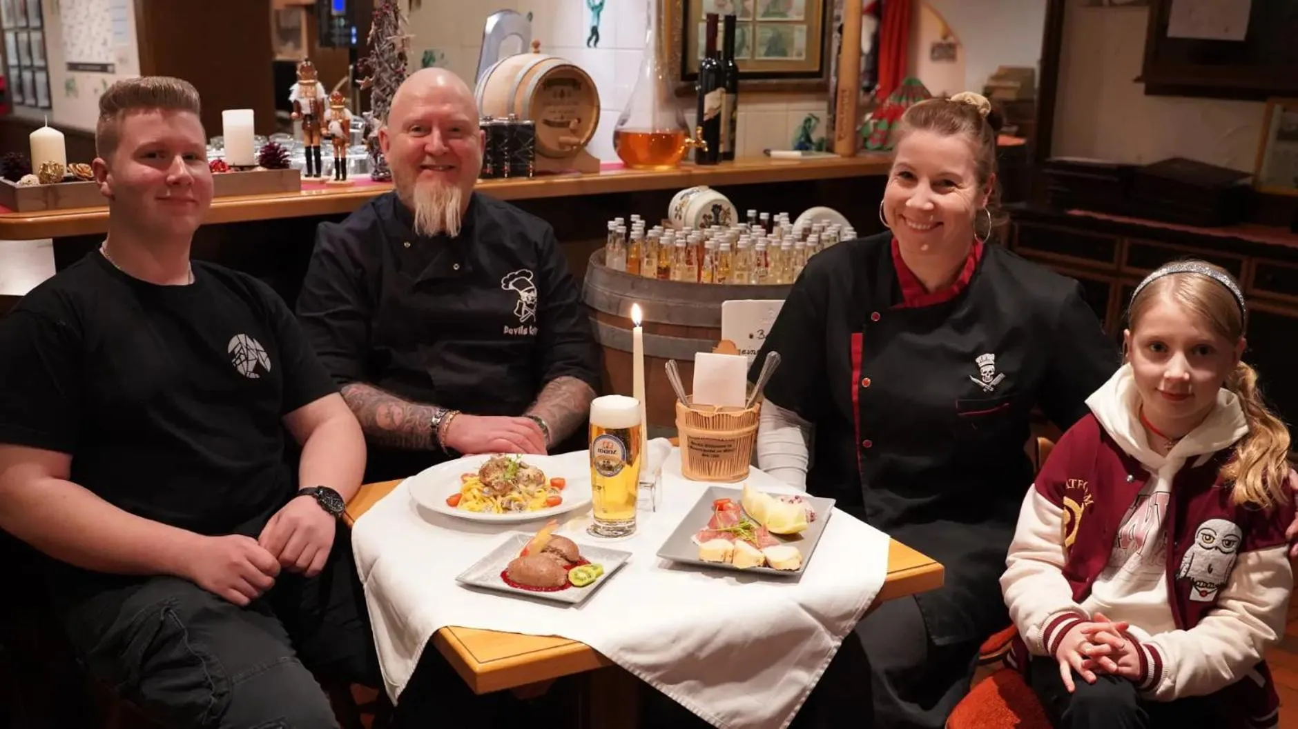 Food and drinks in Brauereigasthof zur Münz seit 1586