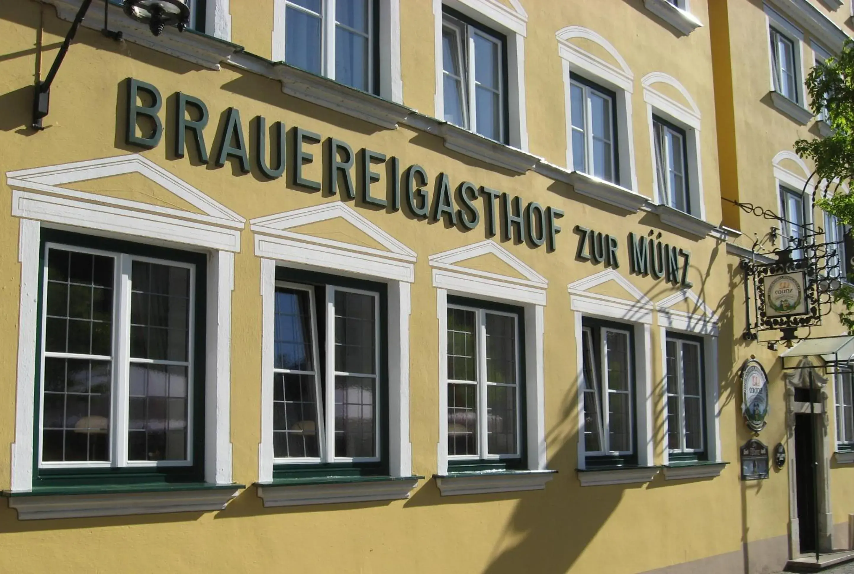 Brauereigasthof zur Münz seit 1586 Brauereigasthof zur Münz seit 1586