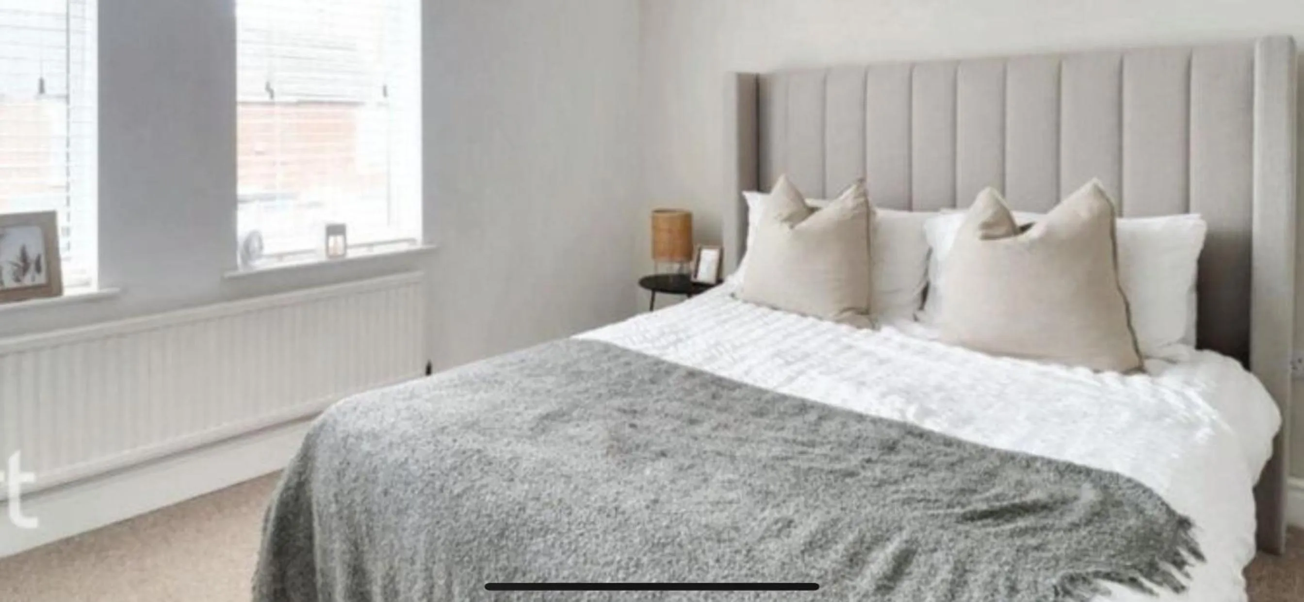 Bed in Peaceful Place