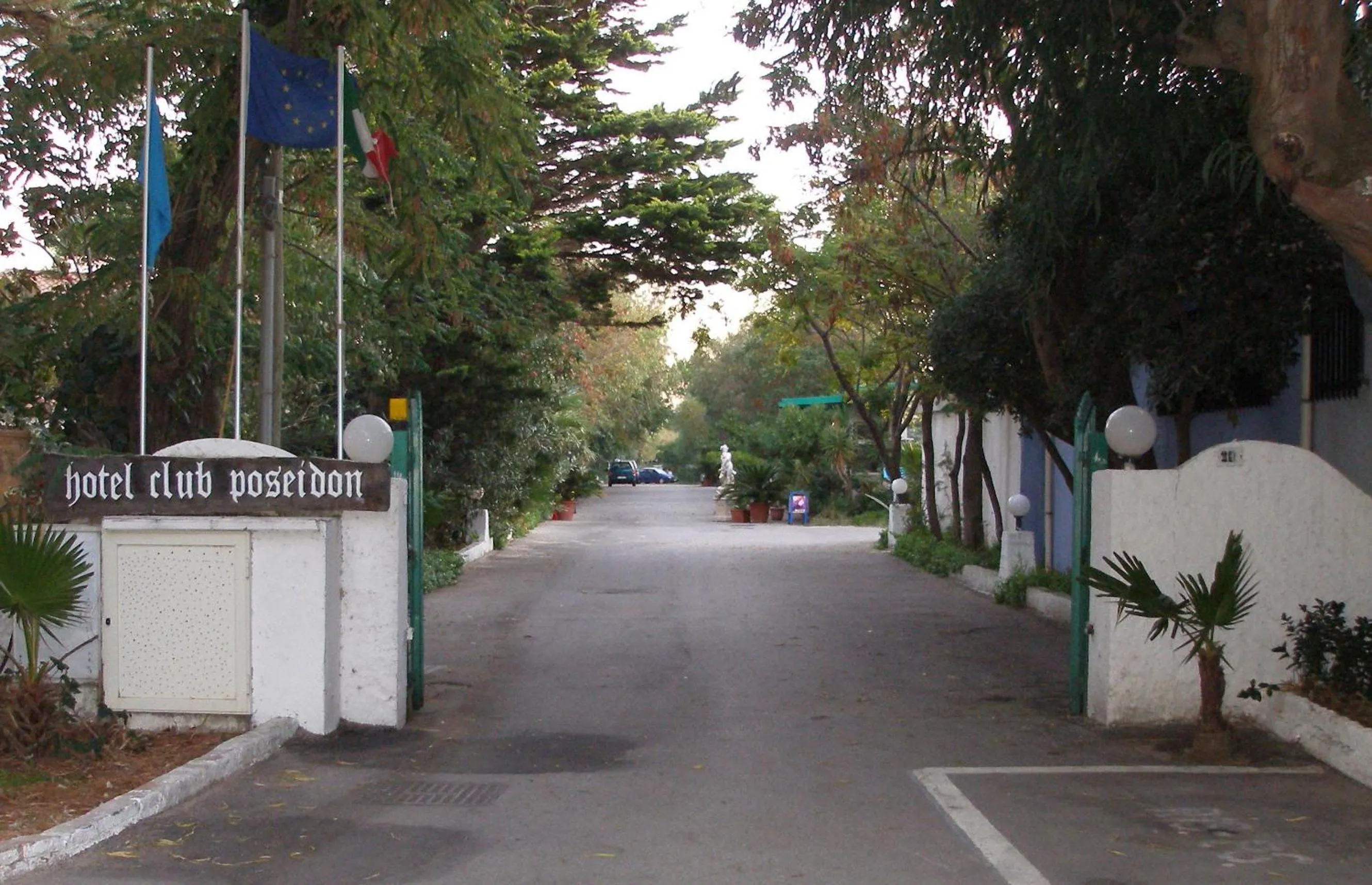 Facade/entrance in Hotel Club Poseidon