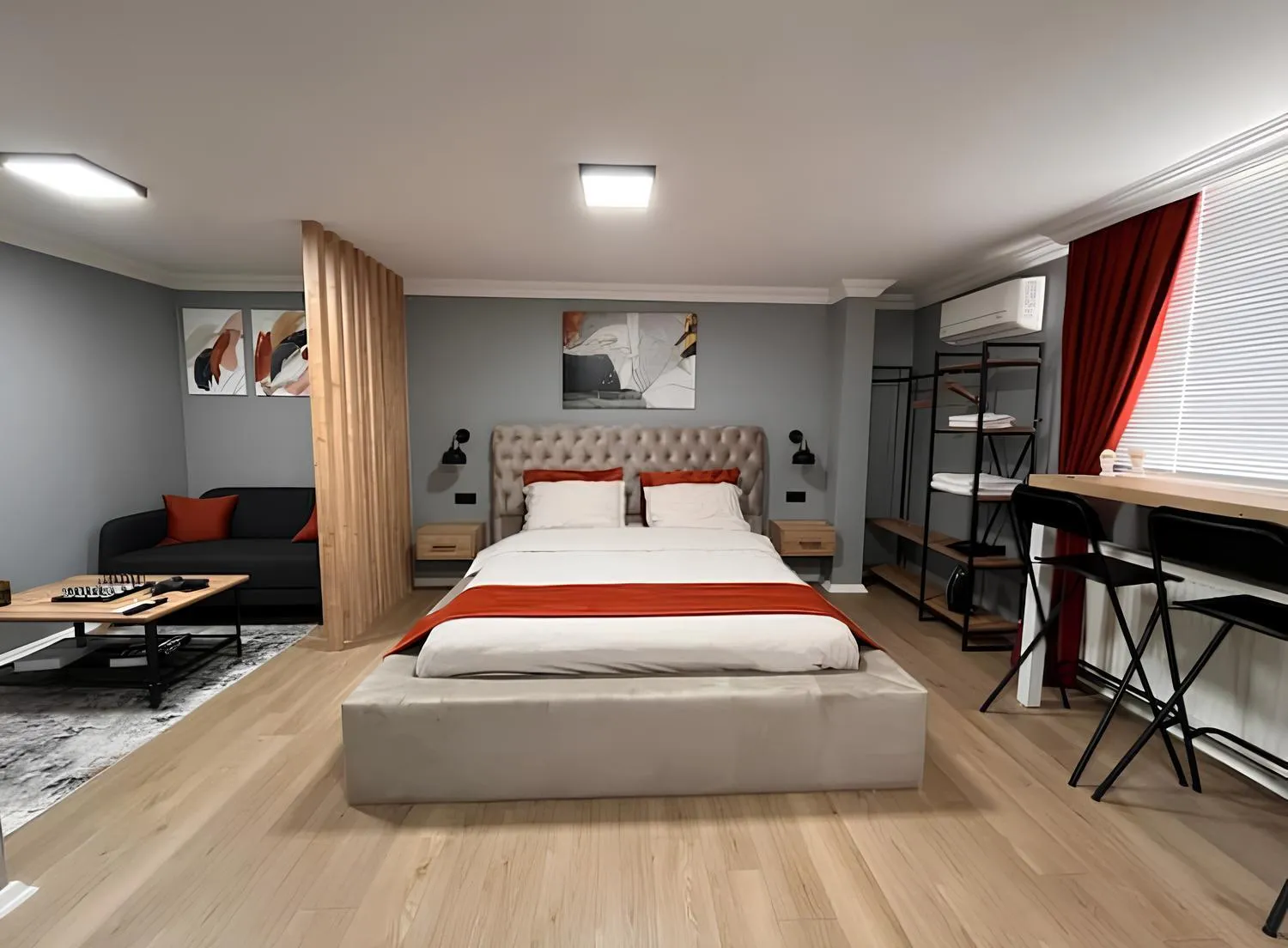 Bed in Westley Residence Taksim