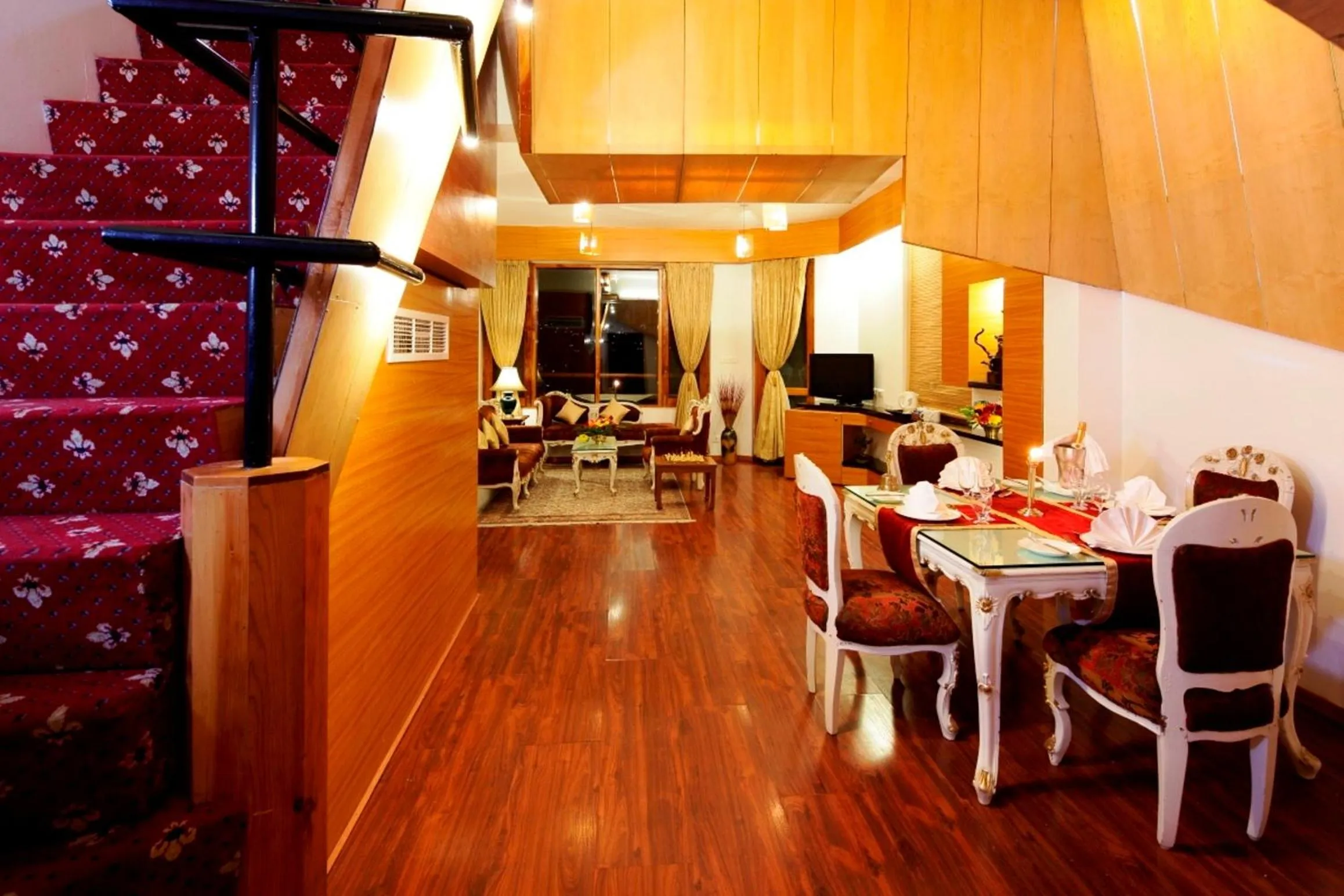 Living room in Manuallaya The Resort & Spa