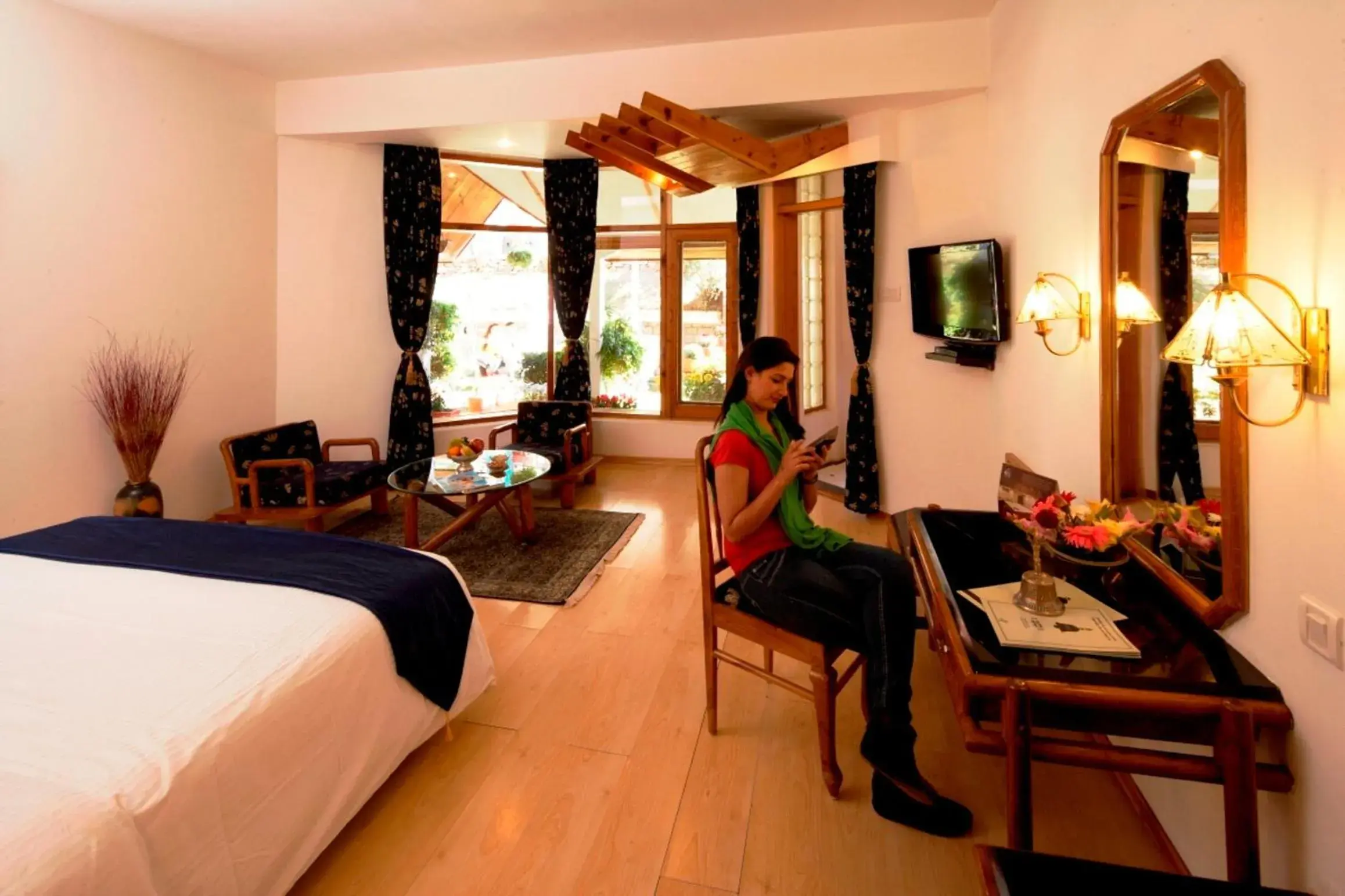 Bed in Manuallaya The Resort & Spa Bed in Manuallaya The Resort & Spa