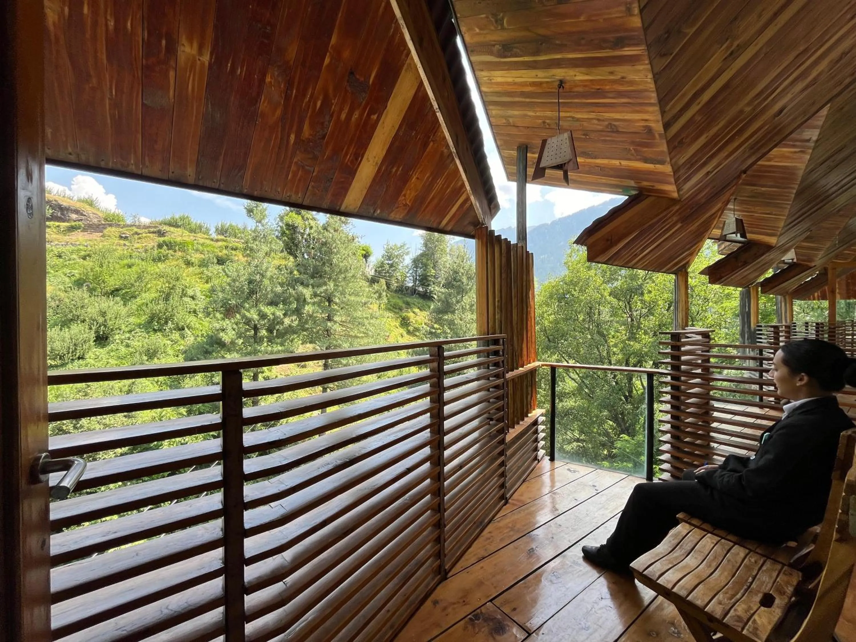 Balcony/Terrace in Manuallaya The Resort & Spa