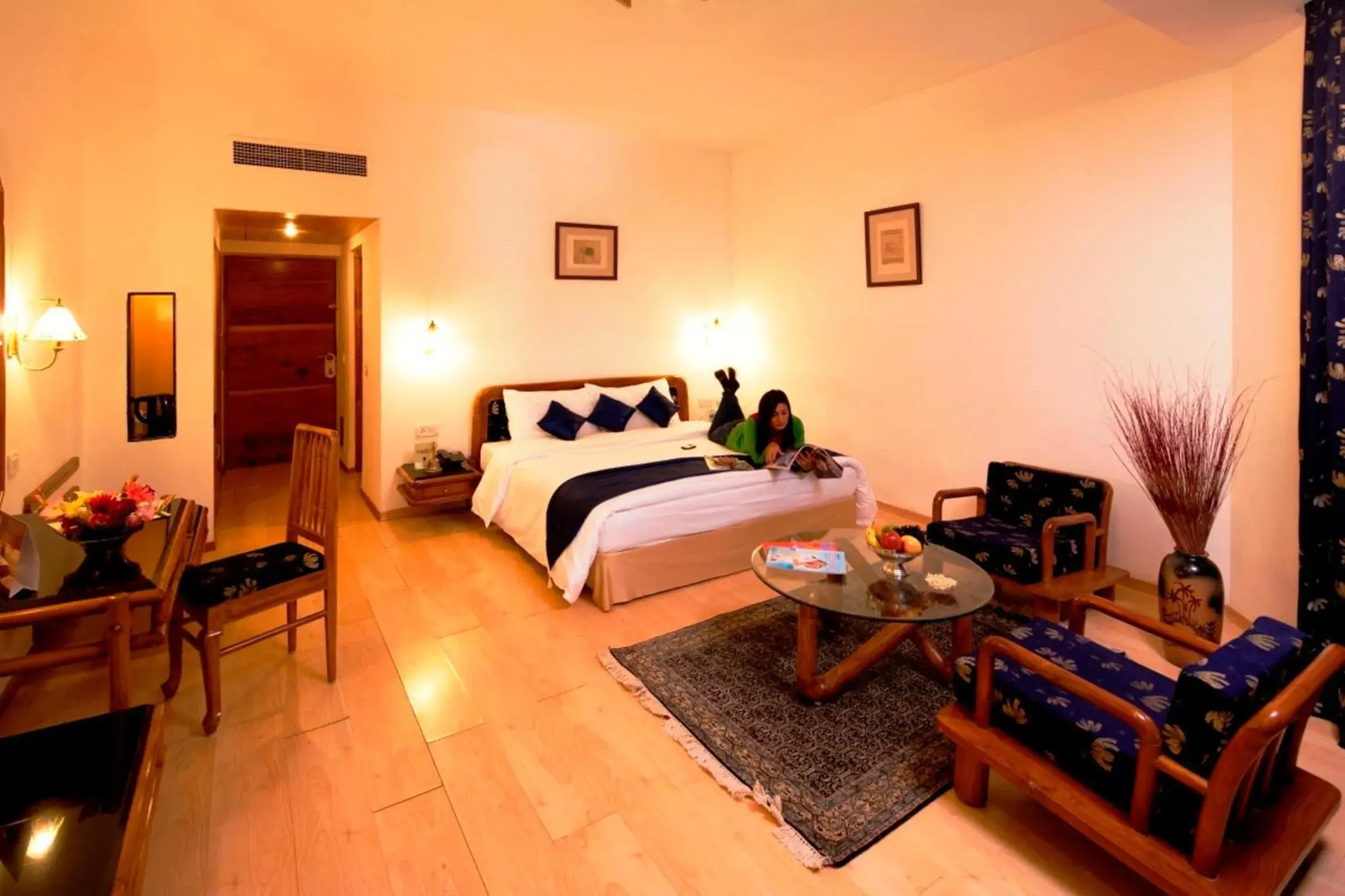 Garden Room - single occupancy - Rs.500/person credit on SPA usage in Manuallaya The Resort & Spa Garden Room - single occupancy - Rs.500/person credit on SPA usage in Manuallaya The Resort & Spa