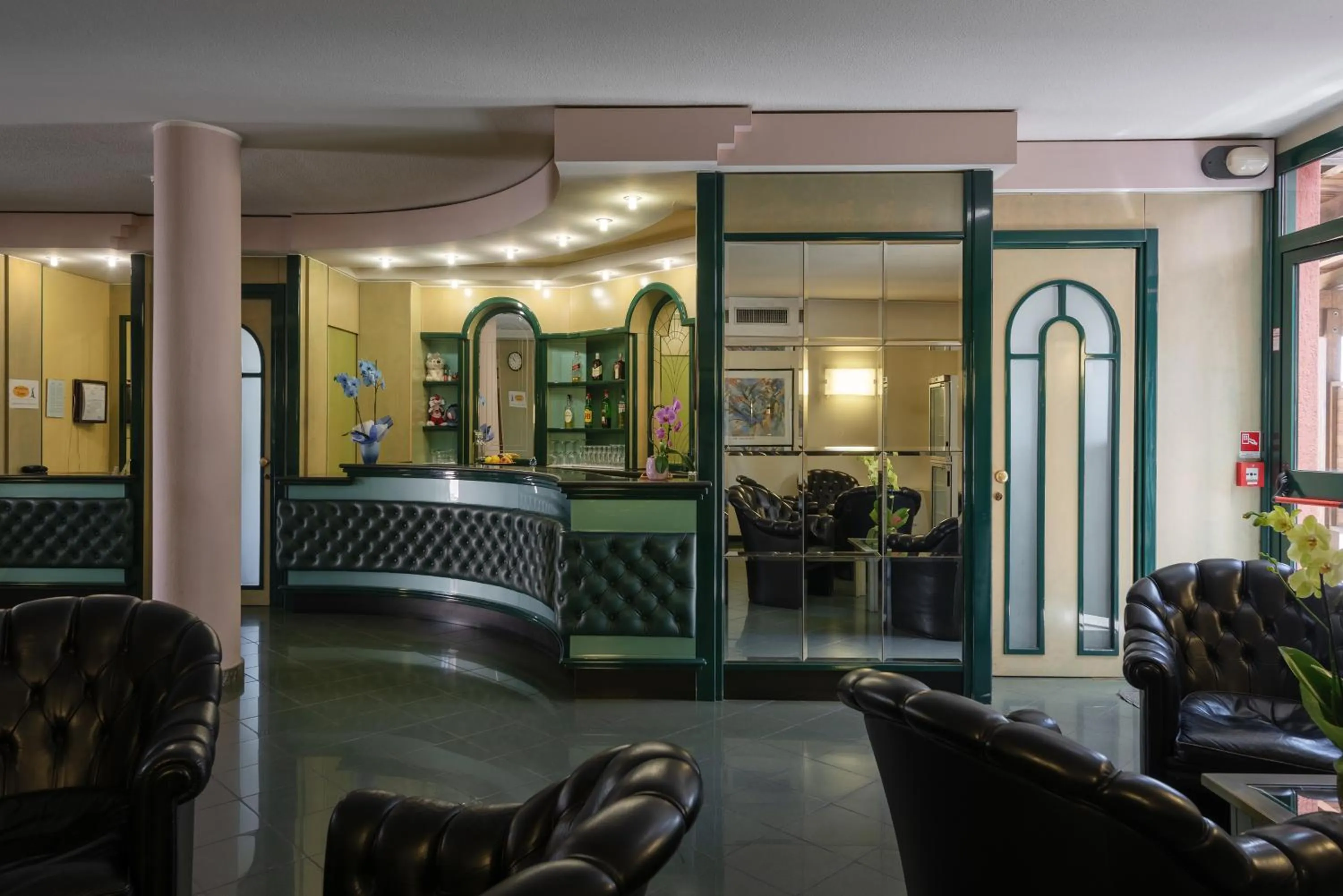 Lobby or reception in Hotel Motel Futura