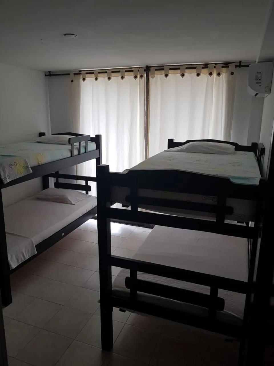 Bed in Penthouse En El Rodadero