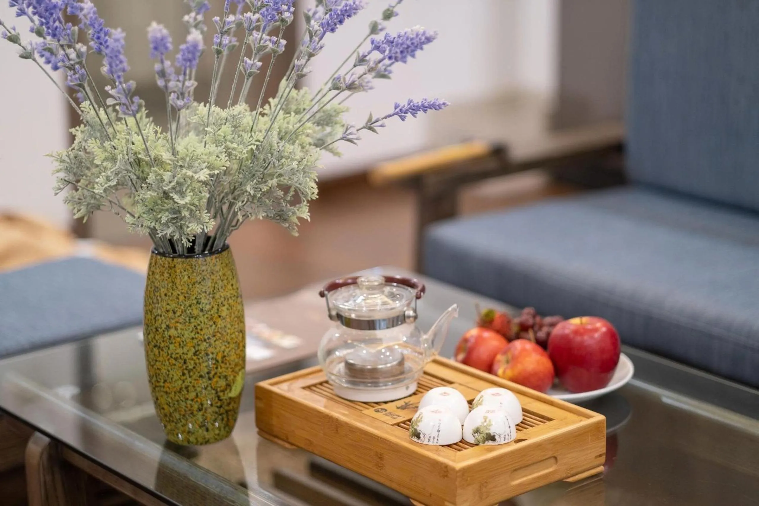 Living room in Bao Hung Hotel & Apartment - Tran Thai Tong