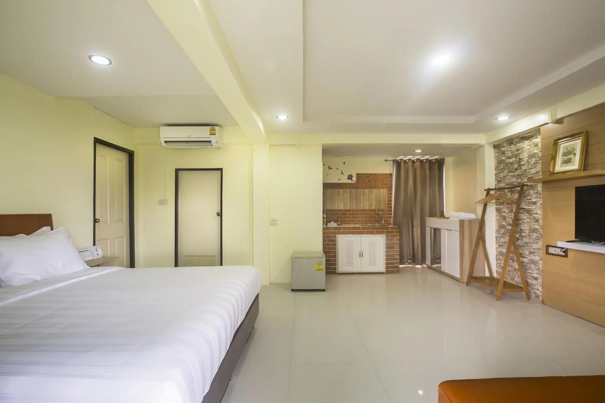 Bed in Petchsiri Boutique Hotel เพชรสิริ บูทิค
