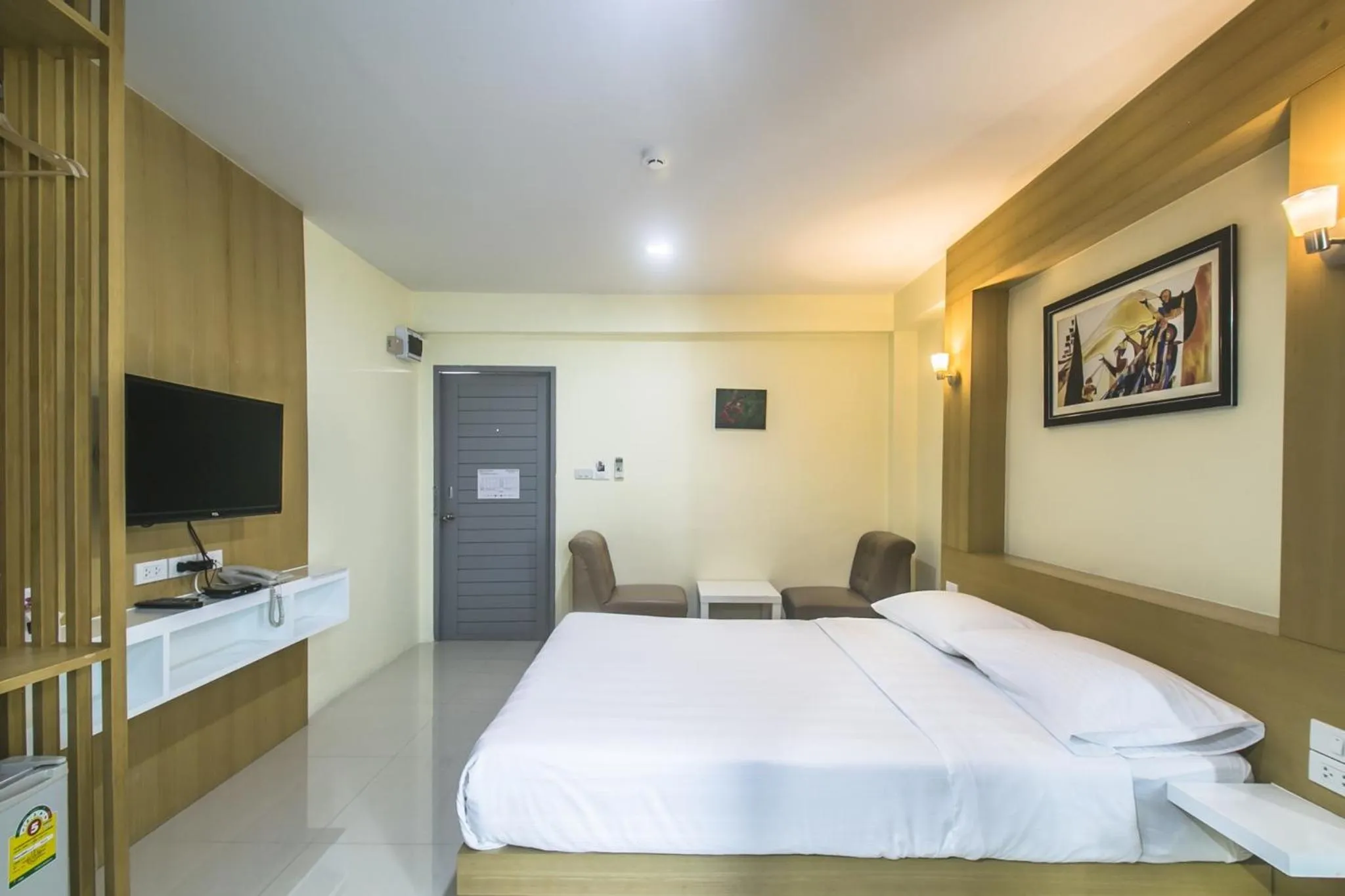 Bed in Petchsiri Boutique Hotel เพชรสิริ บูทิค