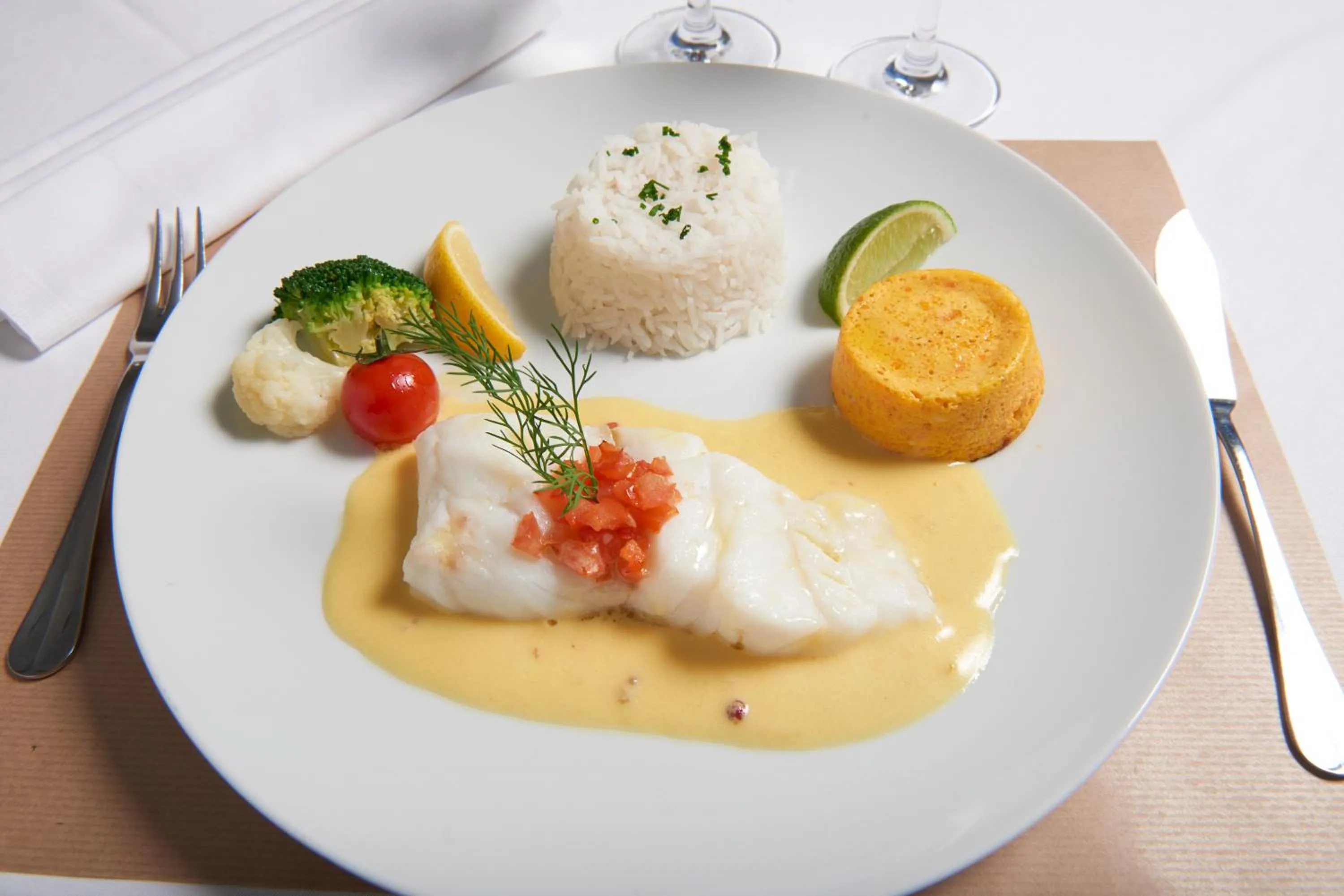 Restaurant/places to eat in Hôtel du Lac