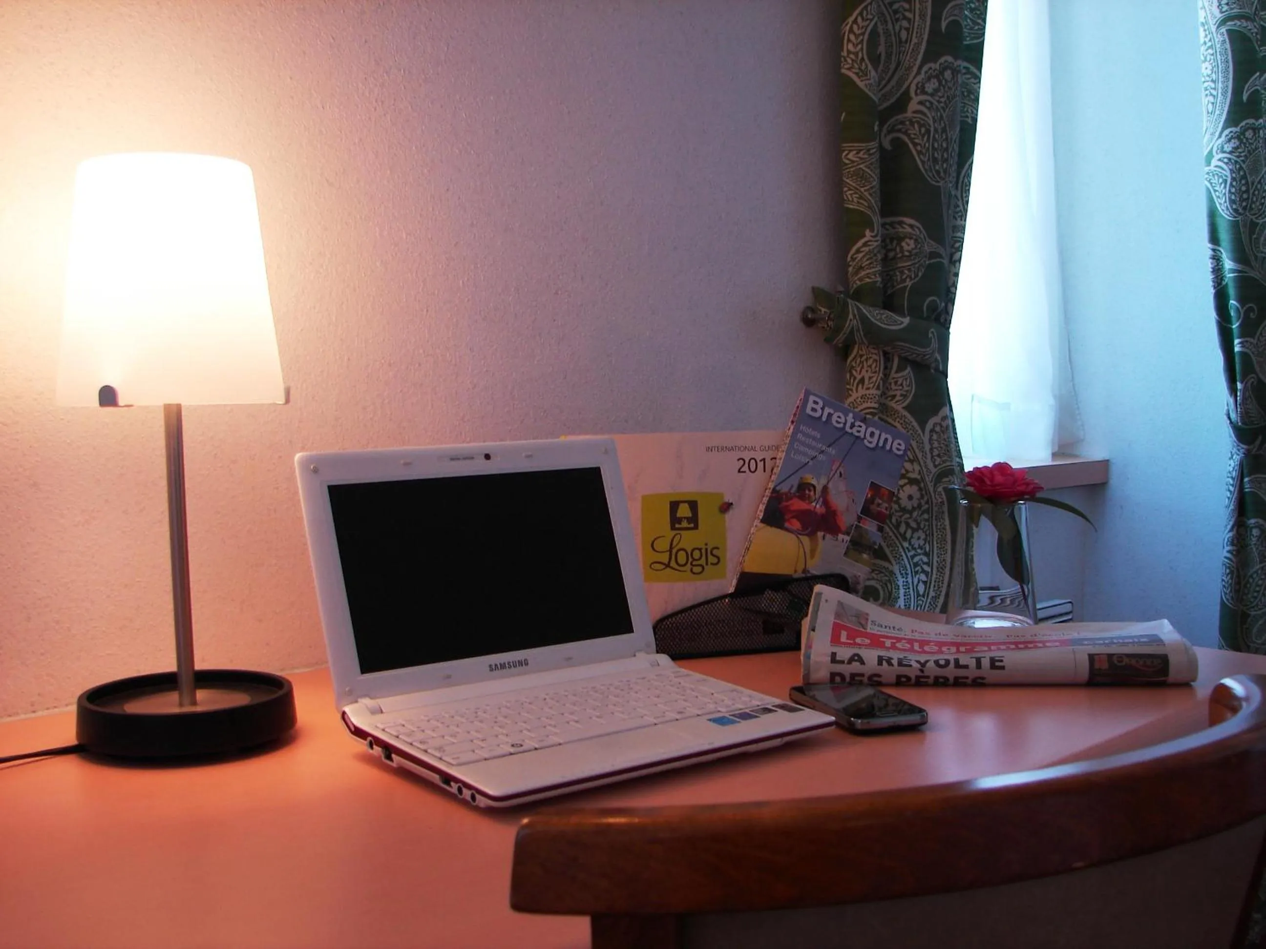 Decorative detail in Hôtel du Lac