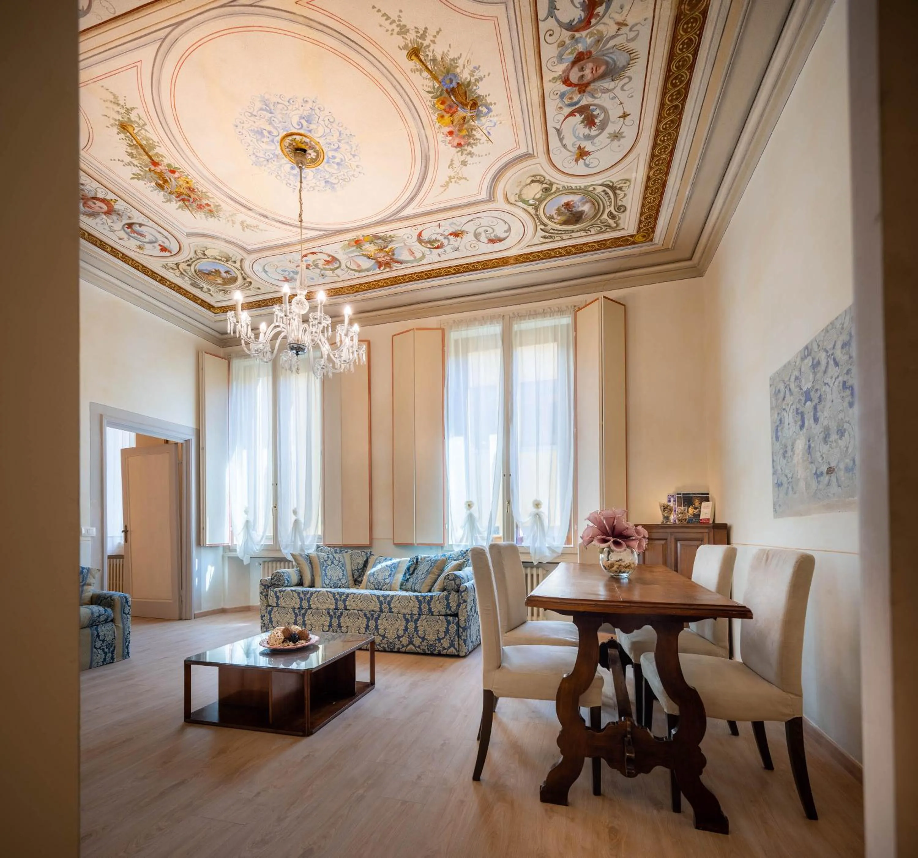 Living room in Novella House