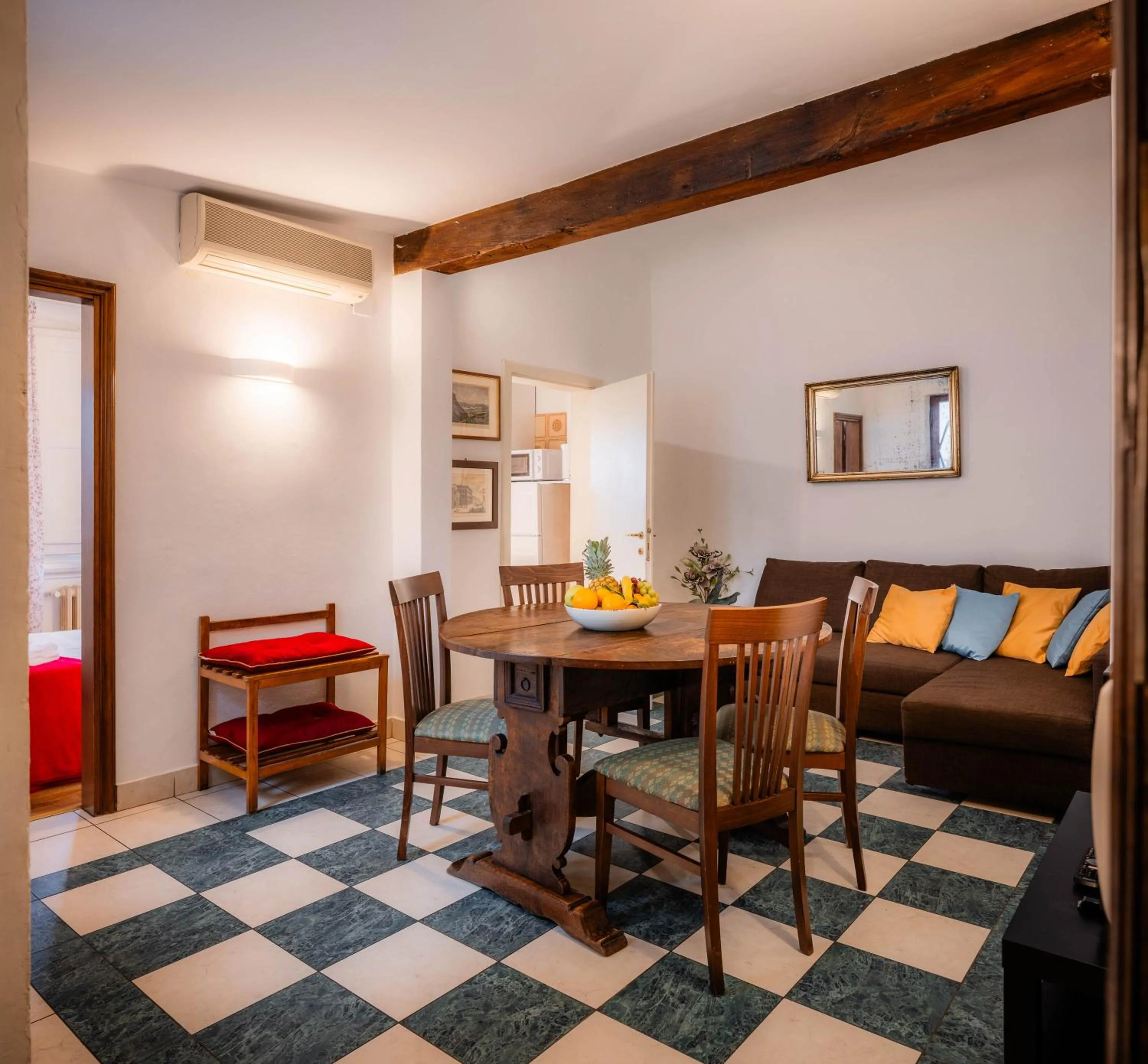 Living room in Novella House