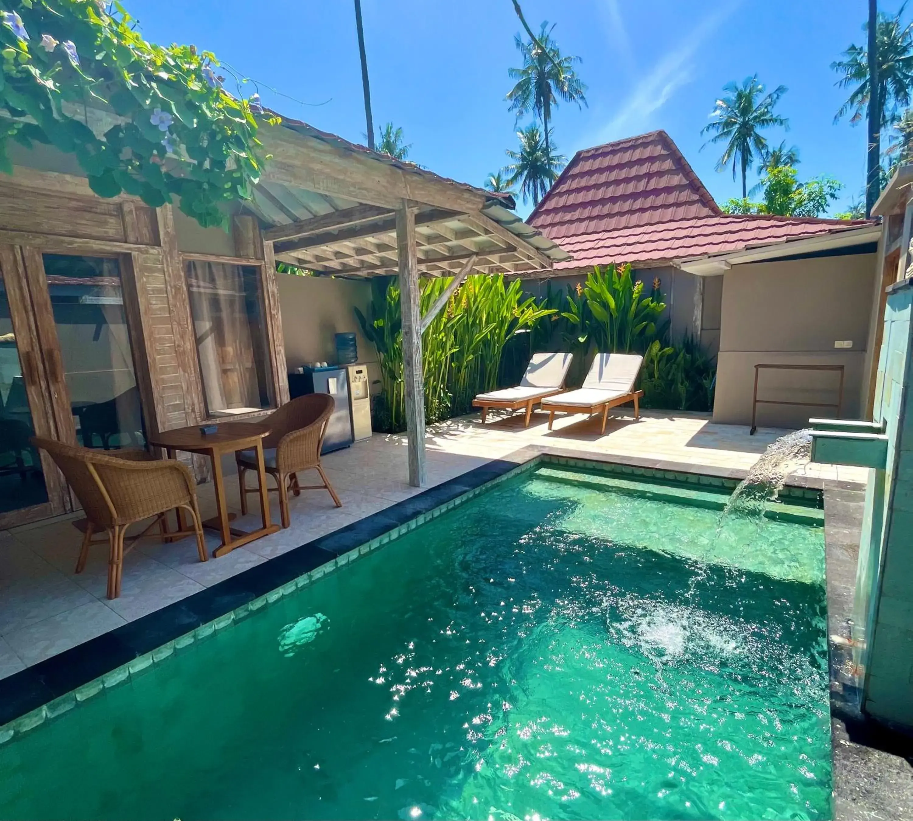 Villa with Private Pool in GiliZen Resort - Private Pool Villas Villa with Private Pool in GiliZen Resort - Private Pool Villas