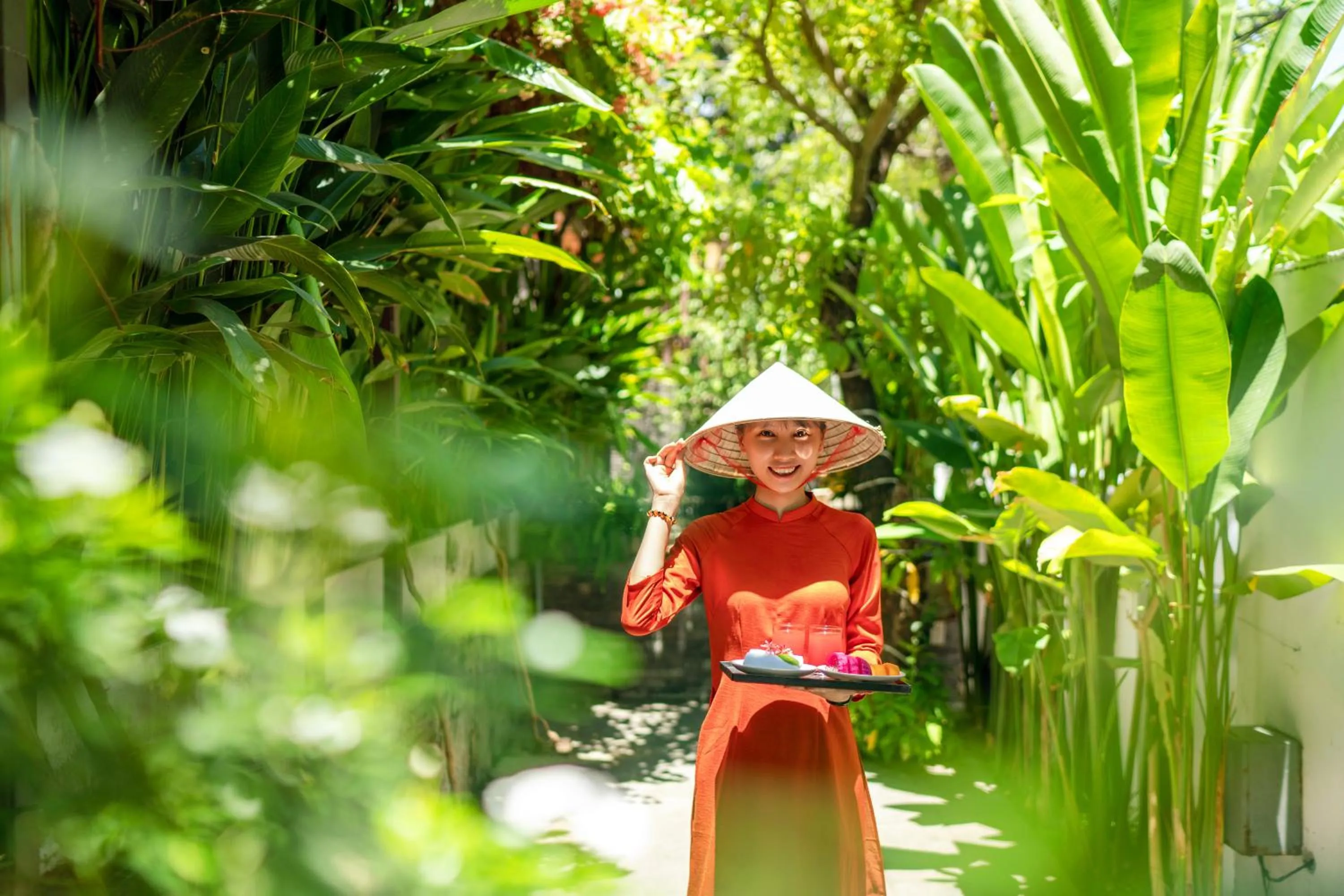 Garden in December Hoi An Villa
