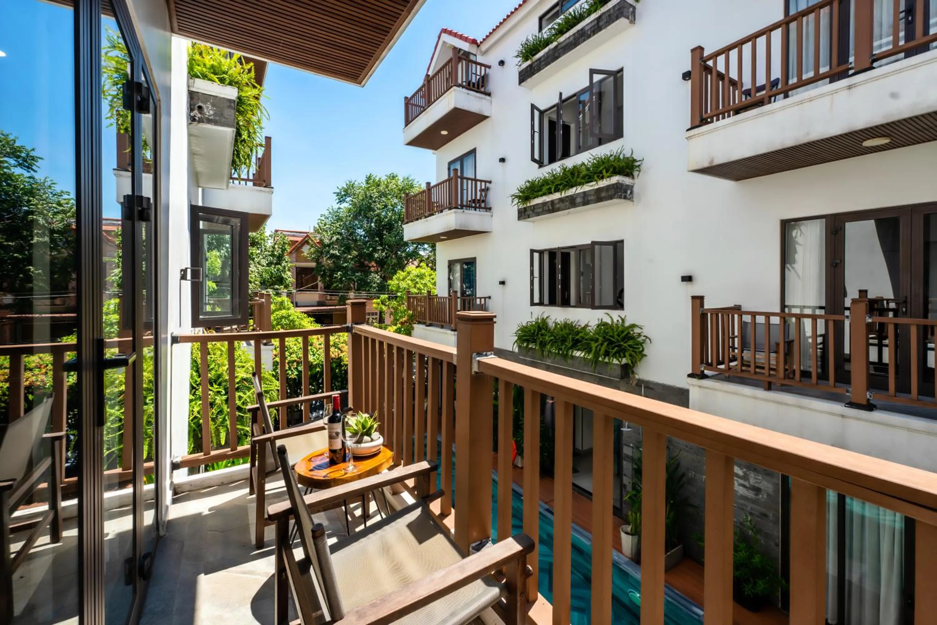 View (from property/room) in December Hoi An Villa