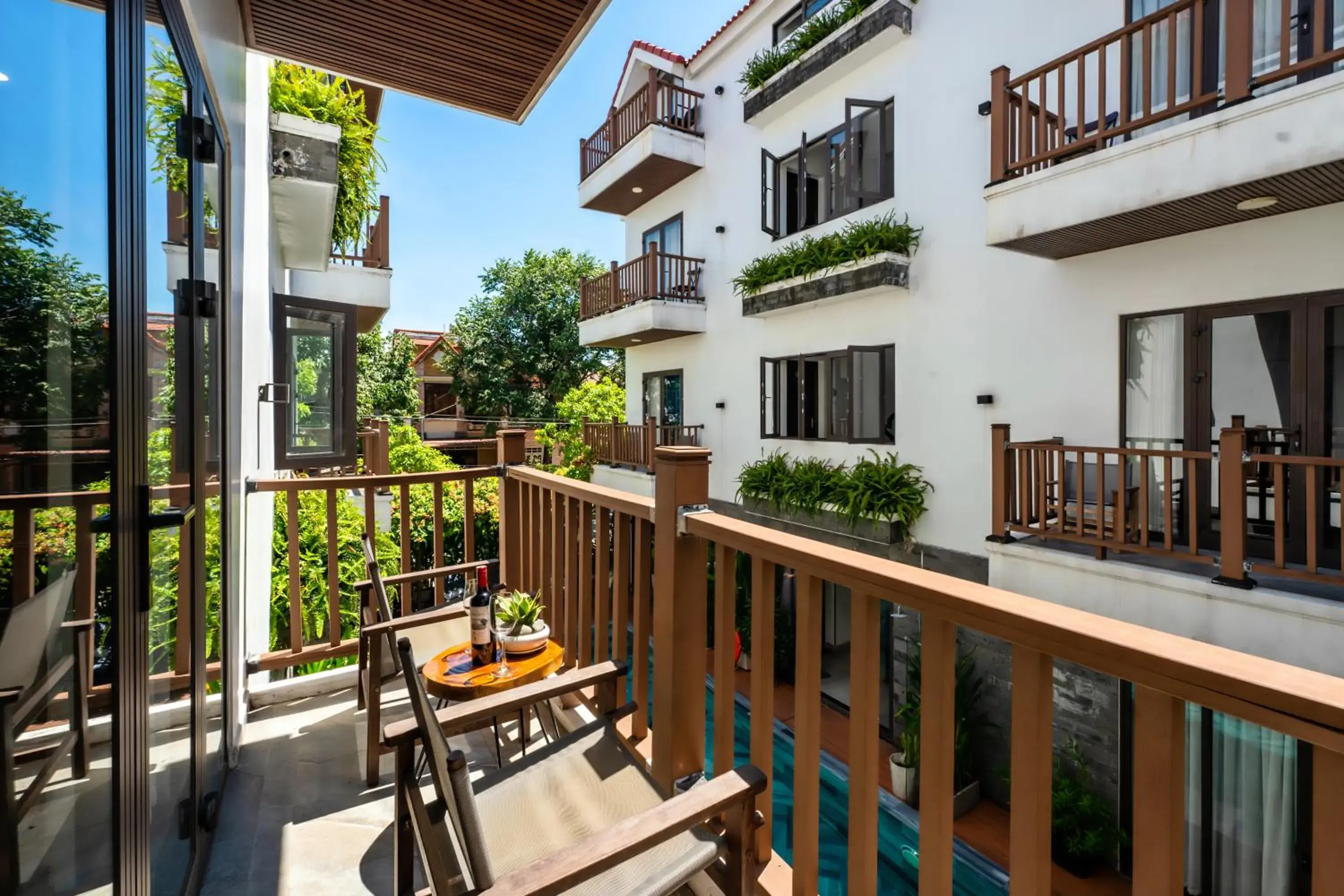 View (from property/room) in December Hoi An Villa View (from property/room) in December Hoi An Villa