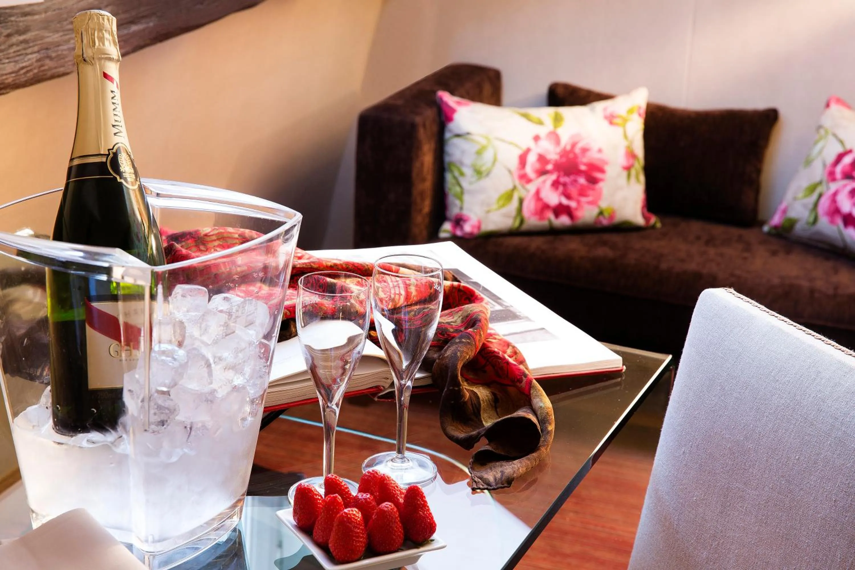 Decorative detail in Hôtel Saint-Paul Rive-Gauche