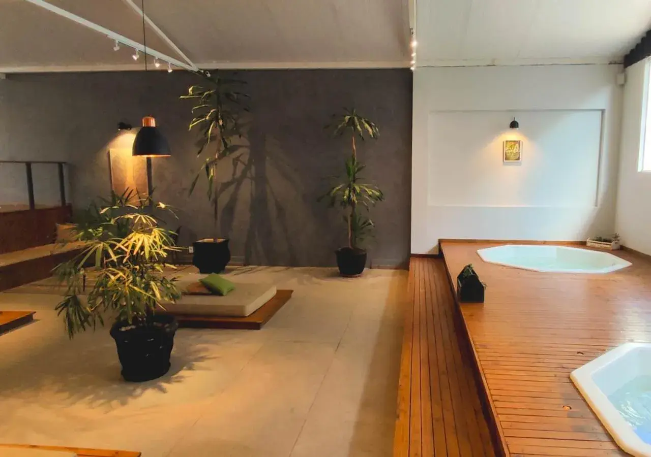 Hot Tub, Bed in Grão Pará Petrópolis Hot Tub, Bed in Grão Pará Petrópolis